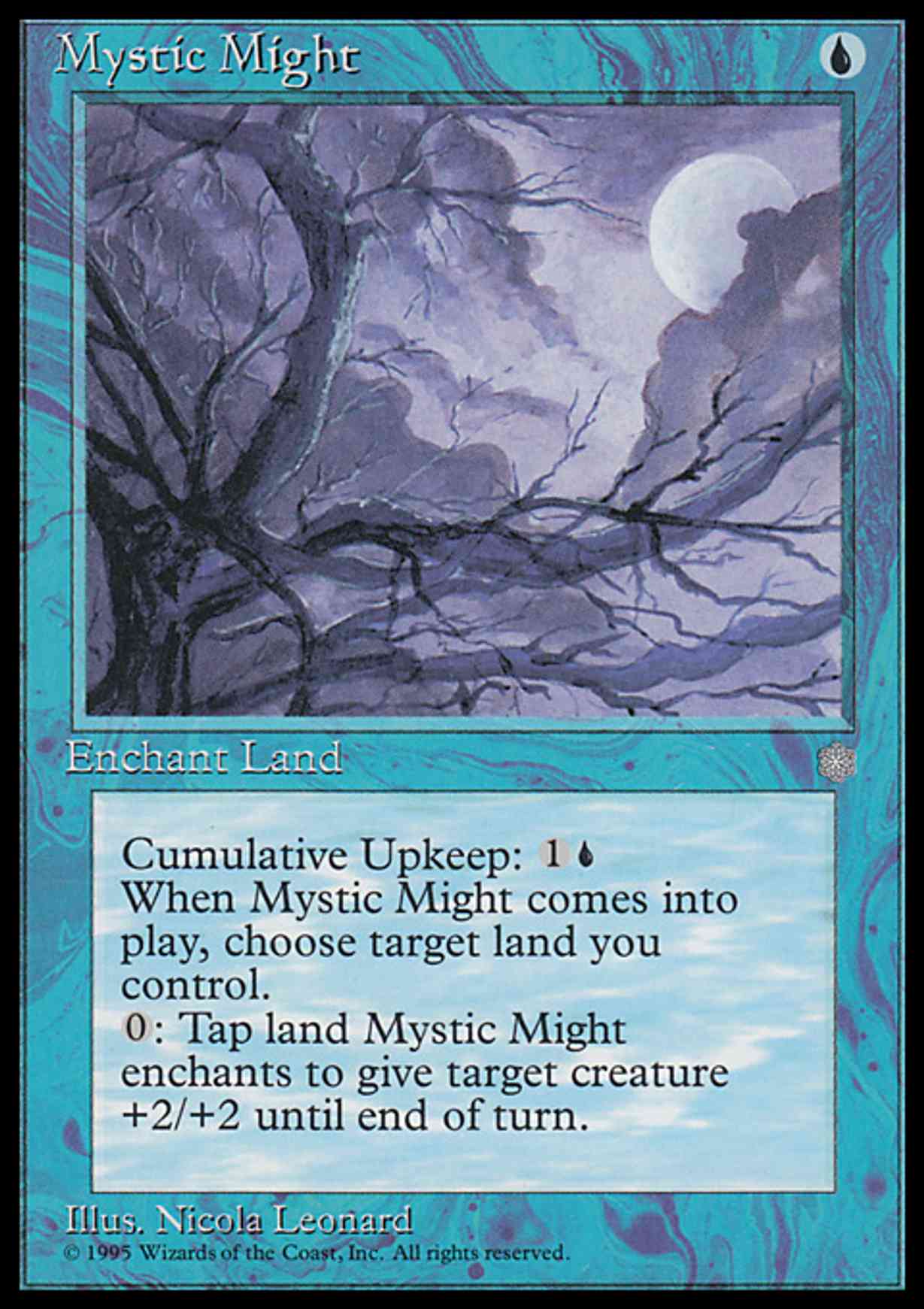 Mystic Might magic card front