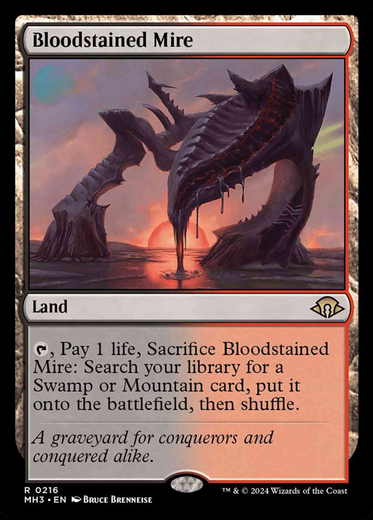 Bloodstained Mire magic card front