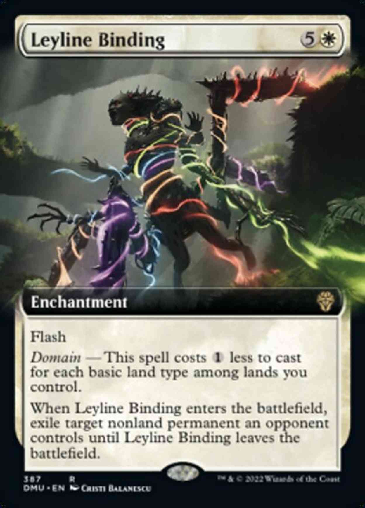 Leyline Binding (Extended Art) magic card front