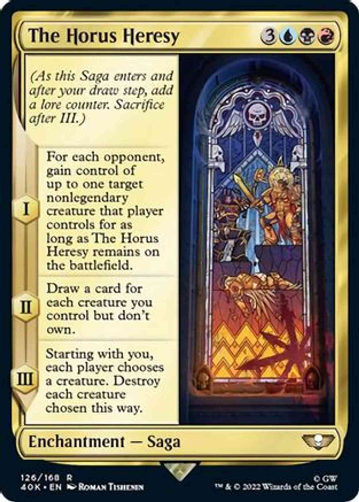 The Horus Heresy (Surge Foil) magic card front