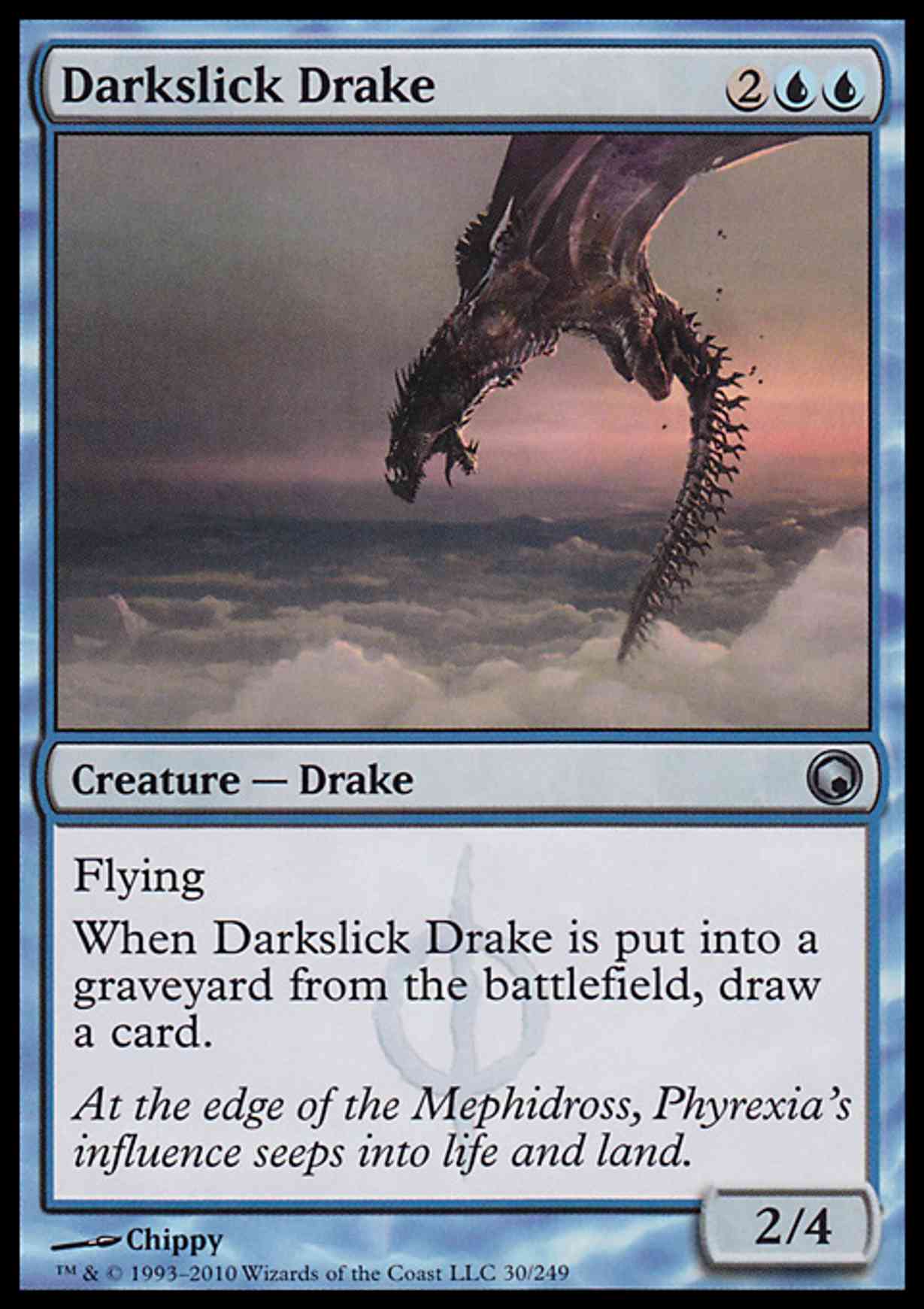 Darkslick Drake magic card front