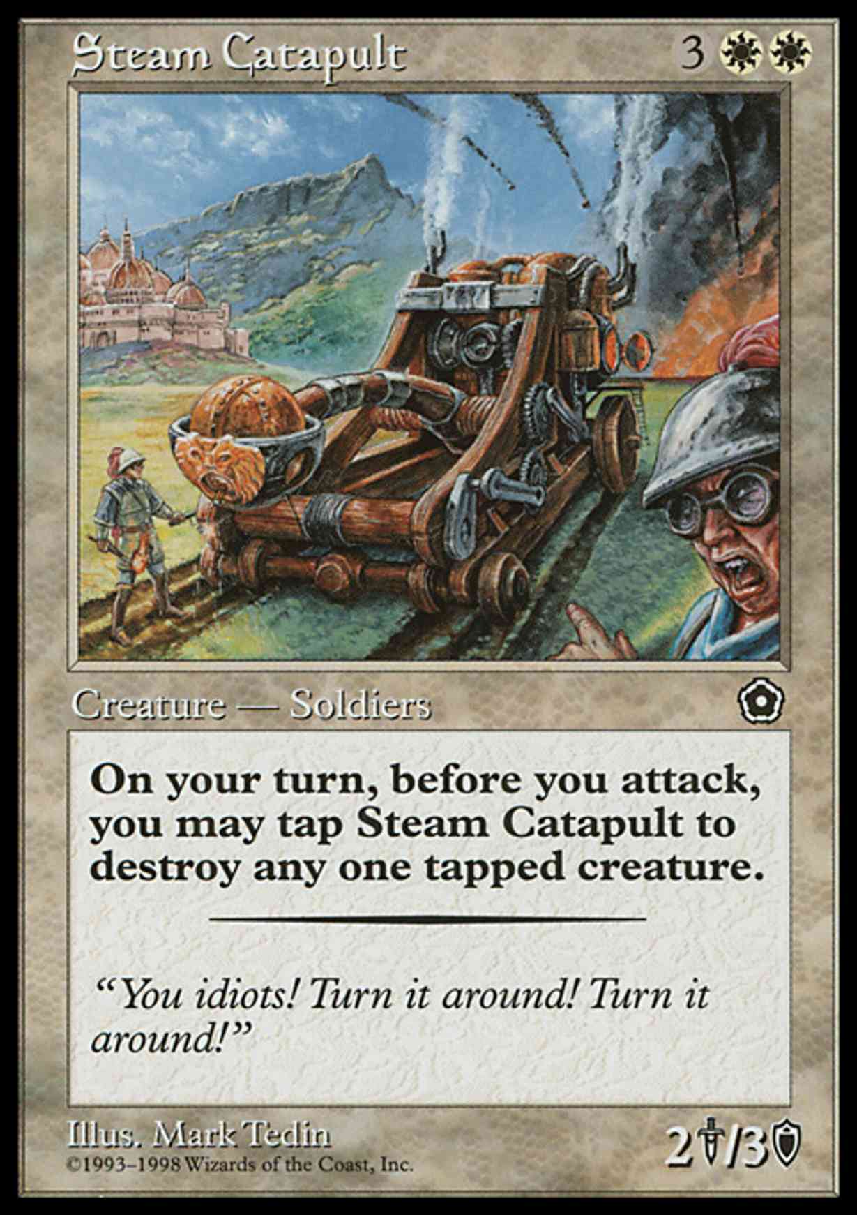 Steam Catapult magic card front