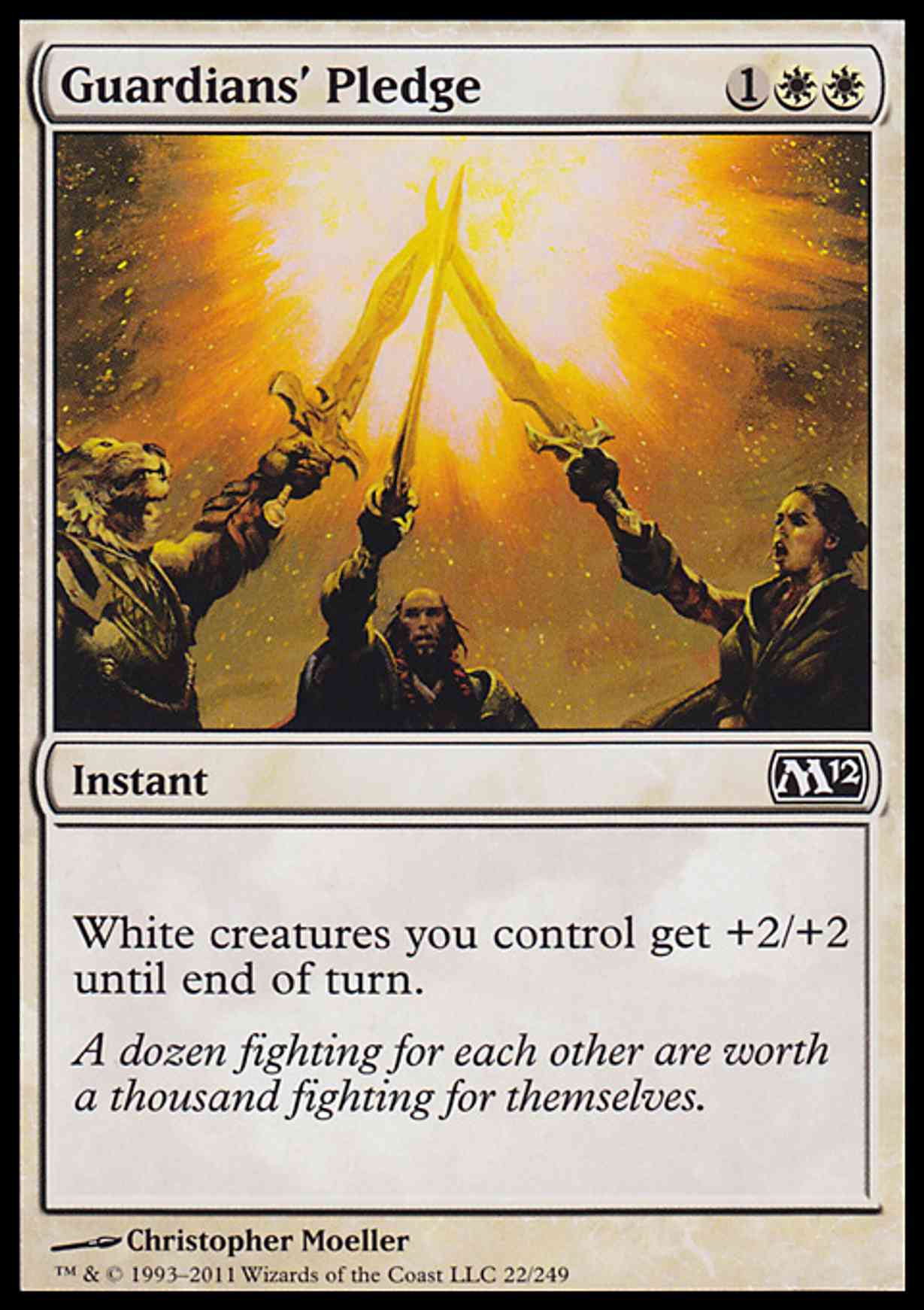 Guardians' Pledge magic card front