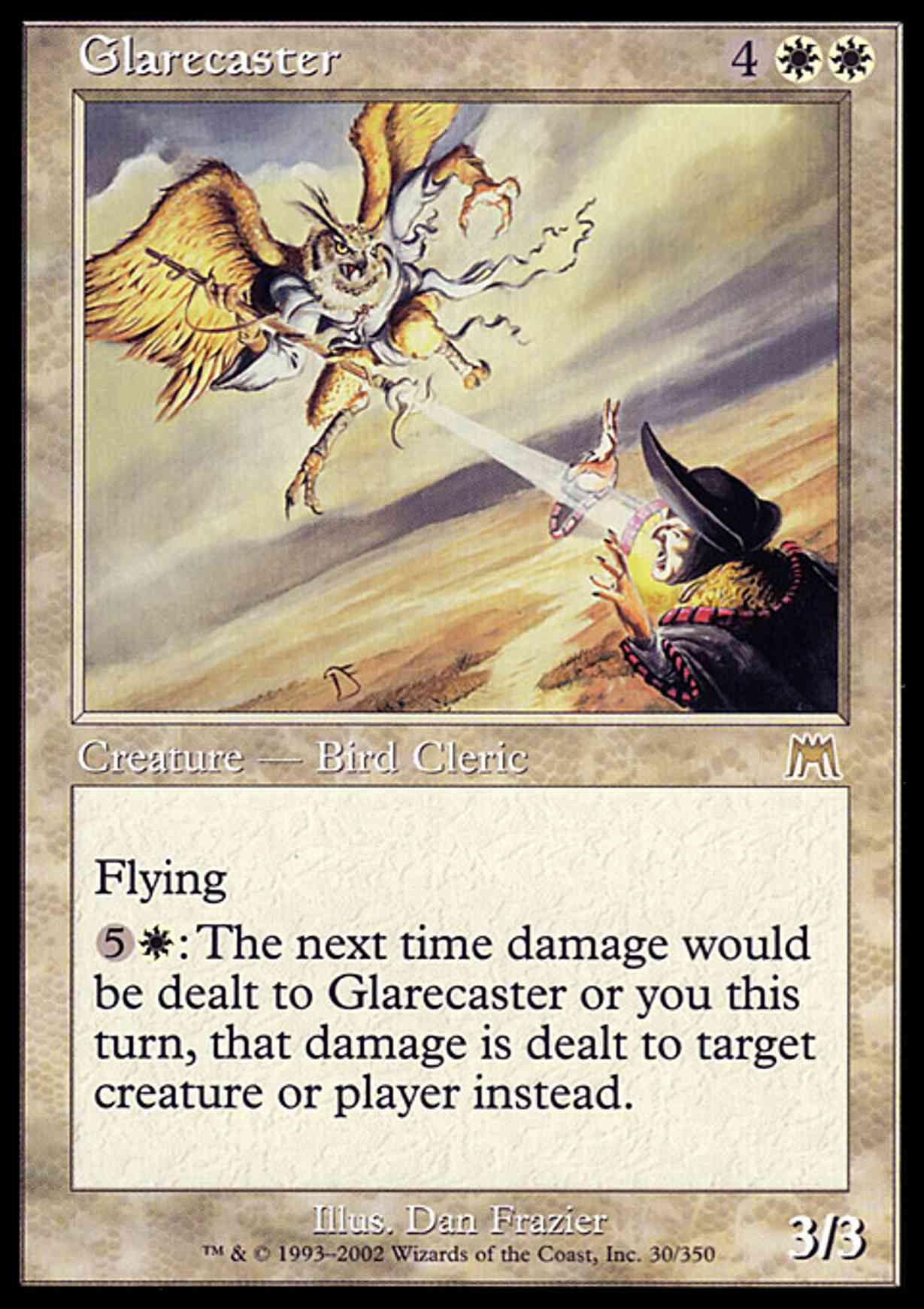 Glarecaster magic card front