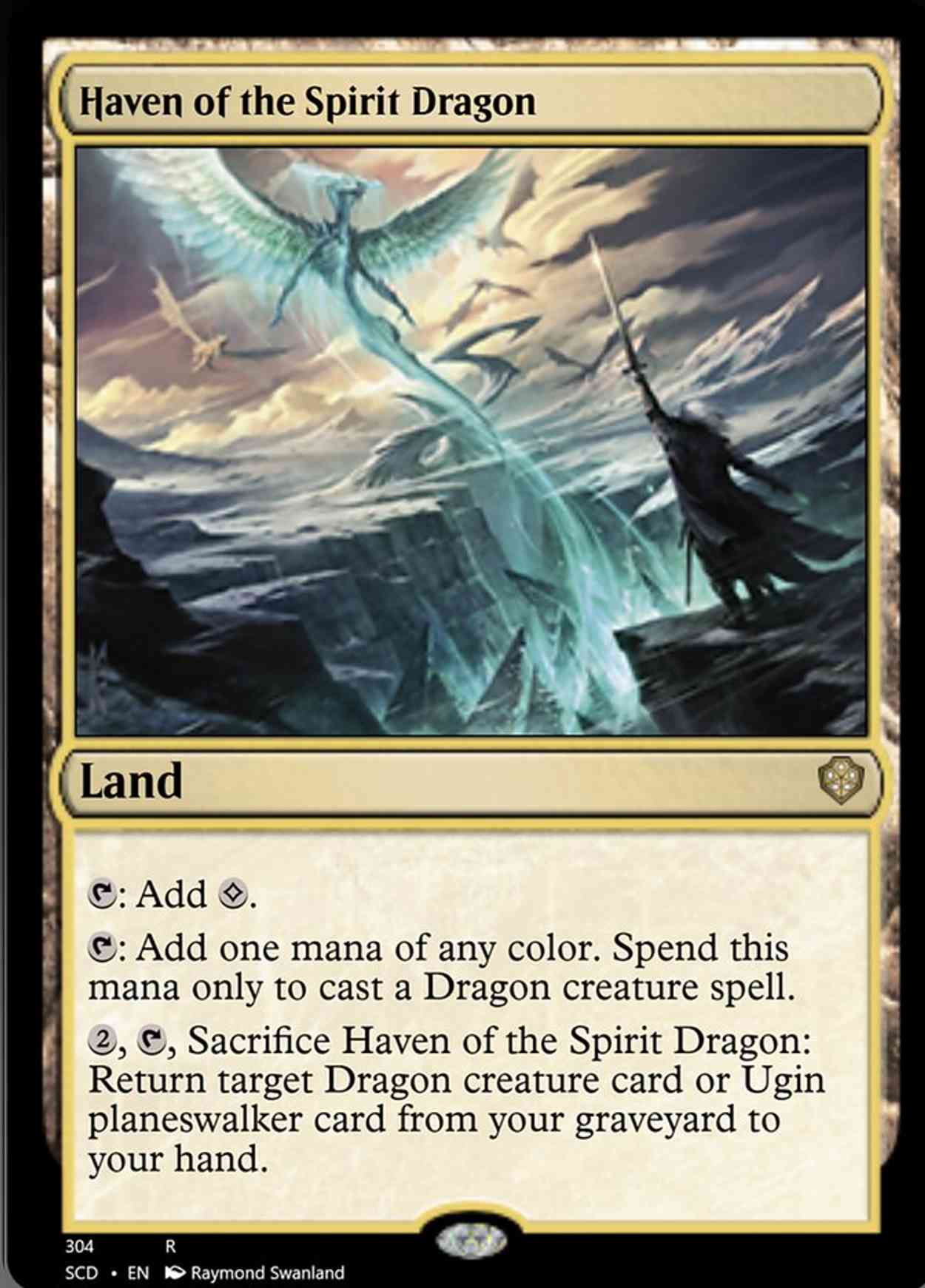 Haven of the Spirit Dragon magic card front