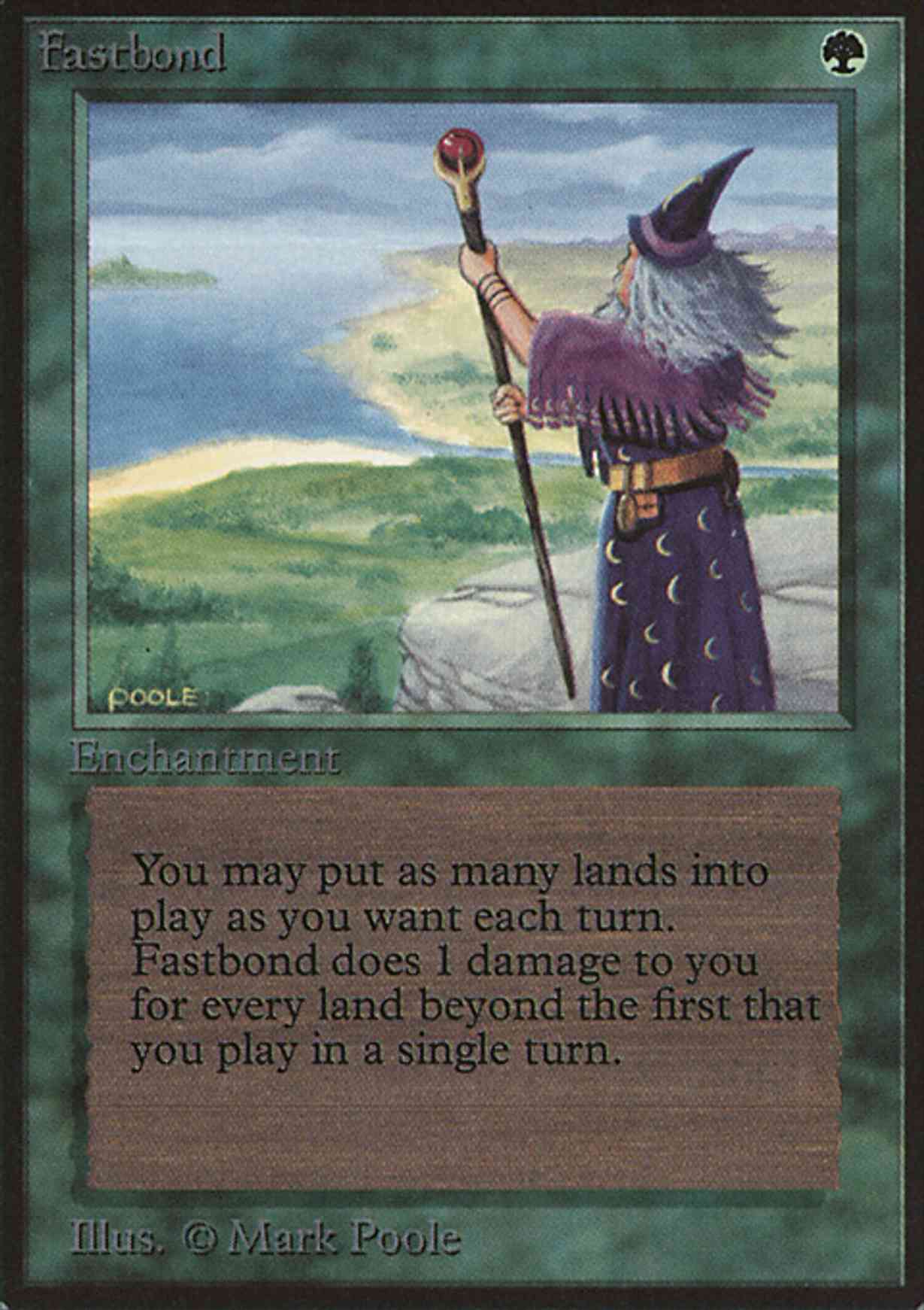 Fastbond magic card front