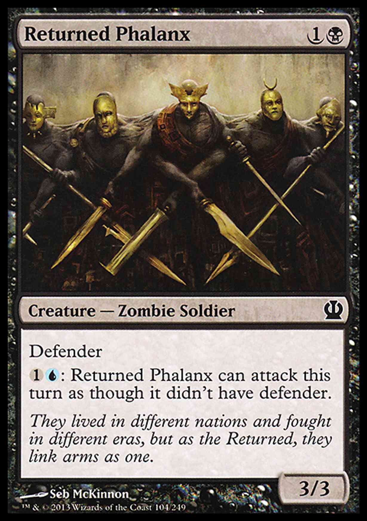 Returned Phalanx magic card front