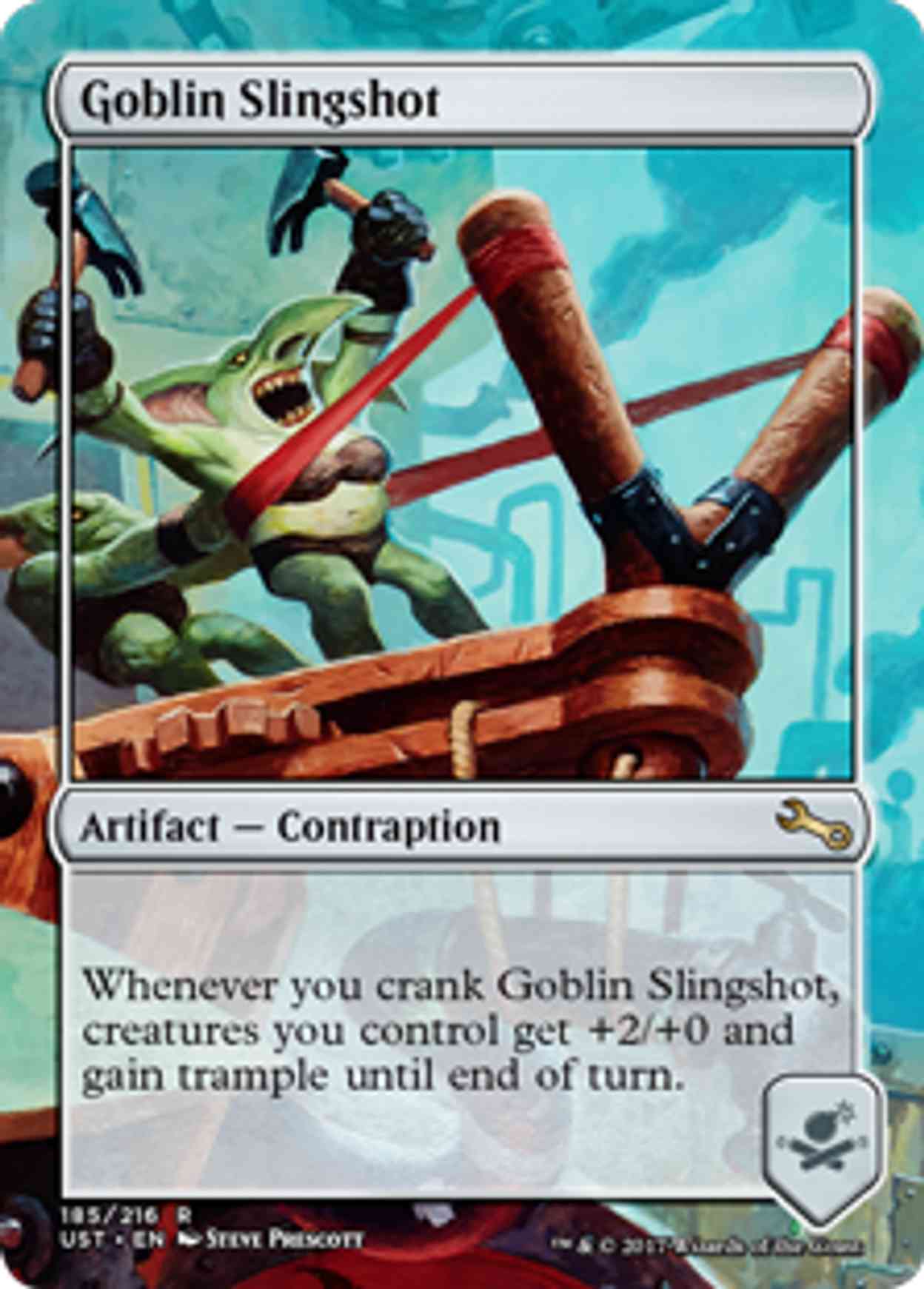 Goblin Slingshot magic card front