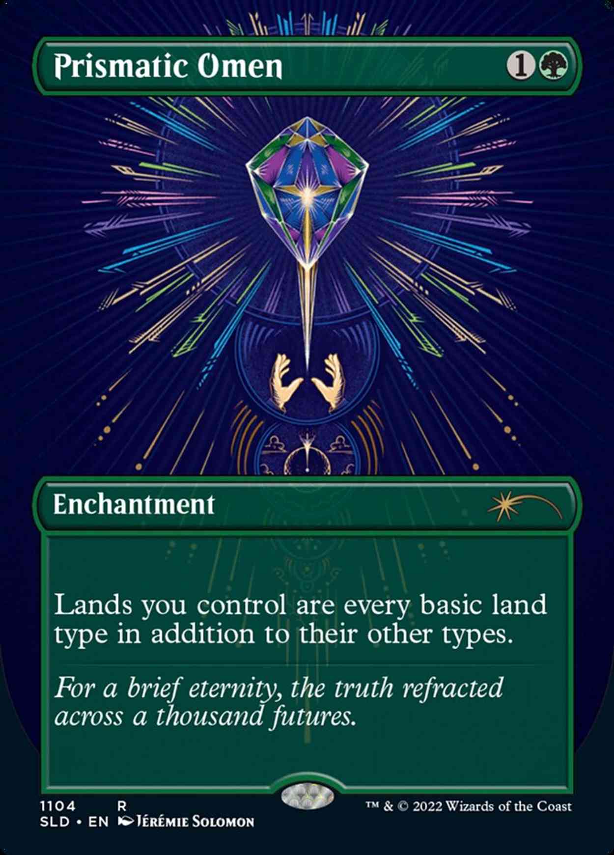 Prismatic Omen magic card front