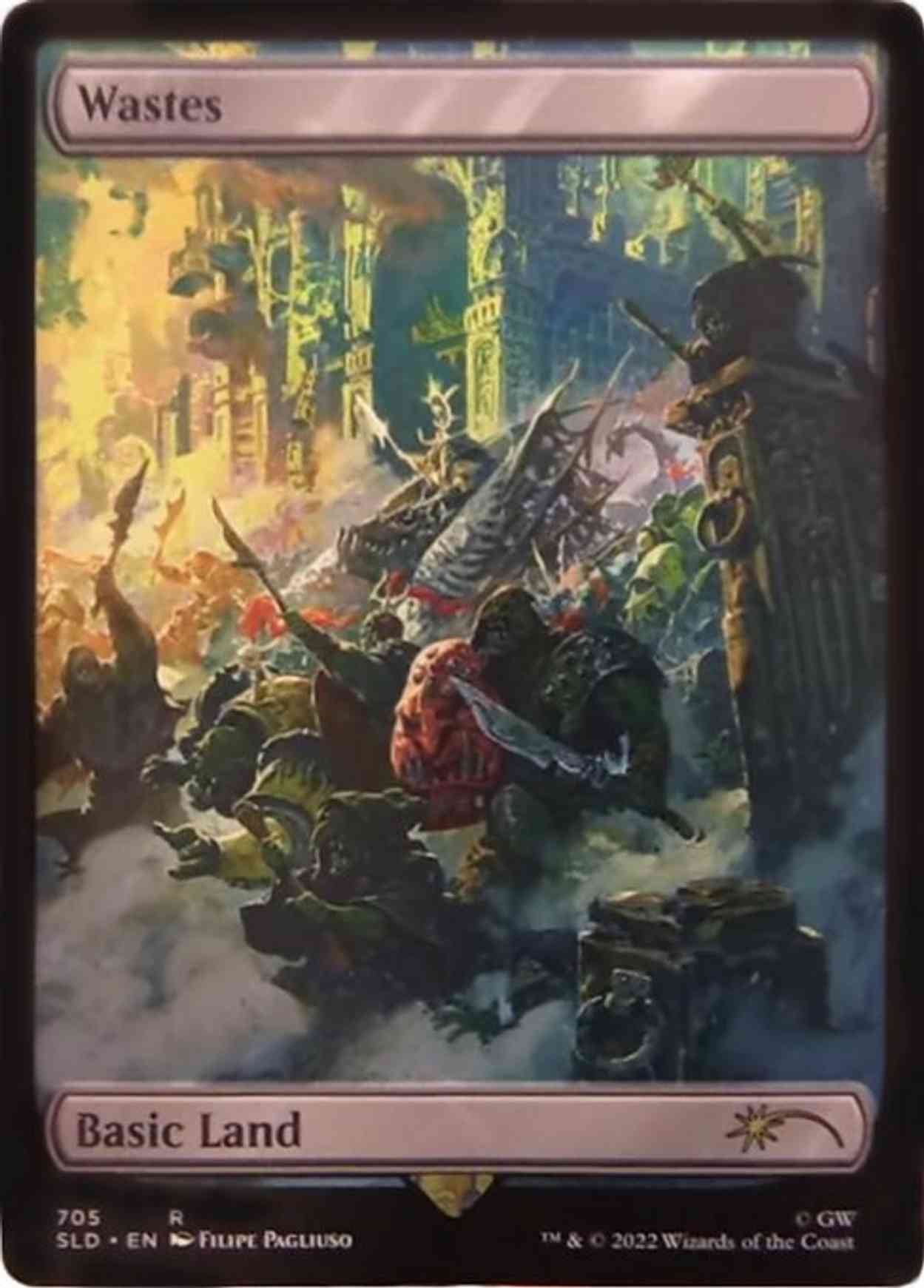 Wastes (705) Full Art Price from mtg Secret Lair Drop Series
