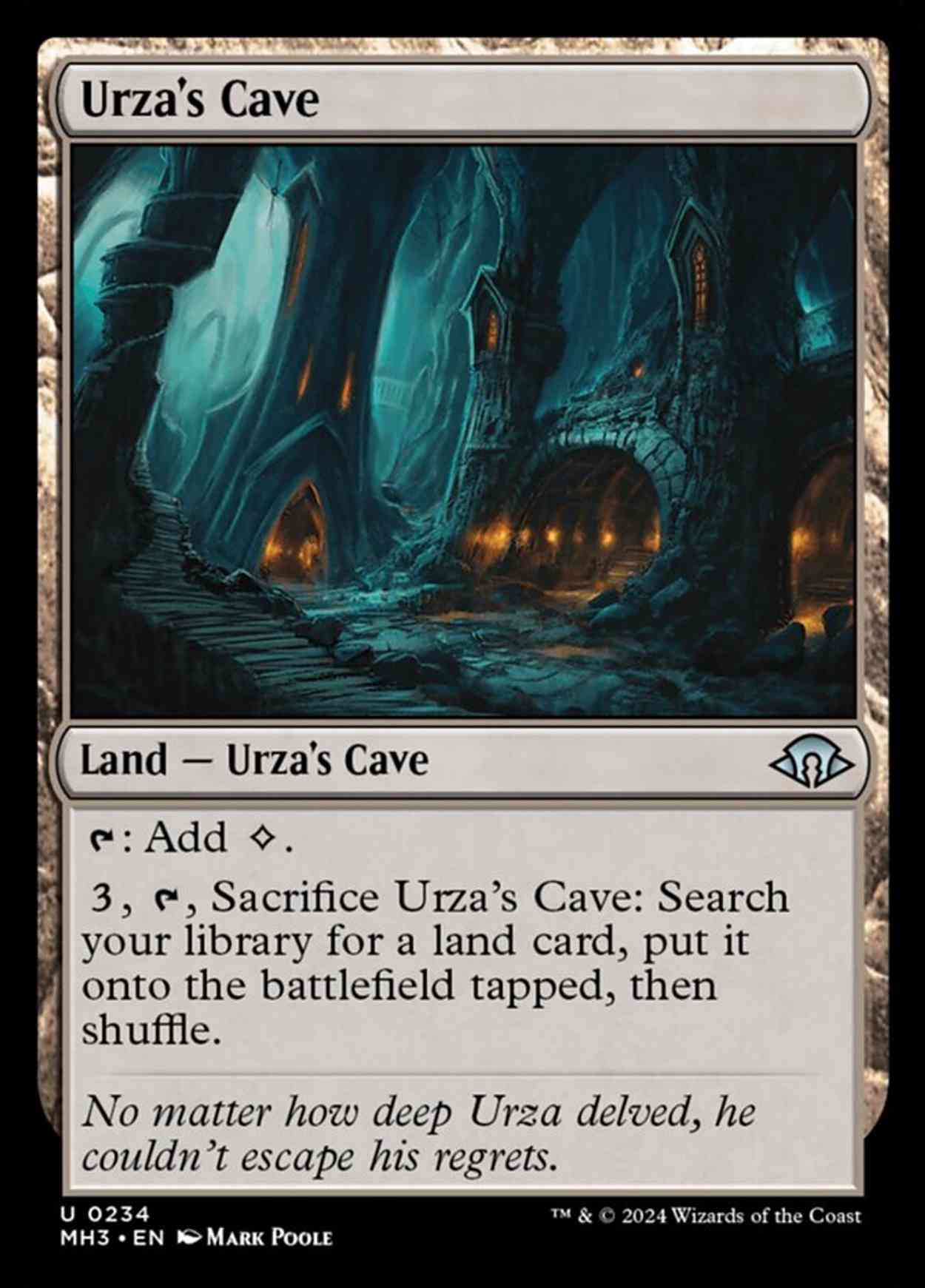 Urza's Cave magic card front