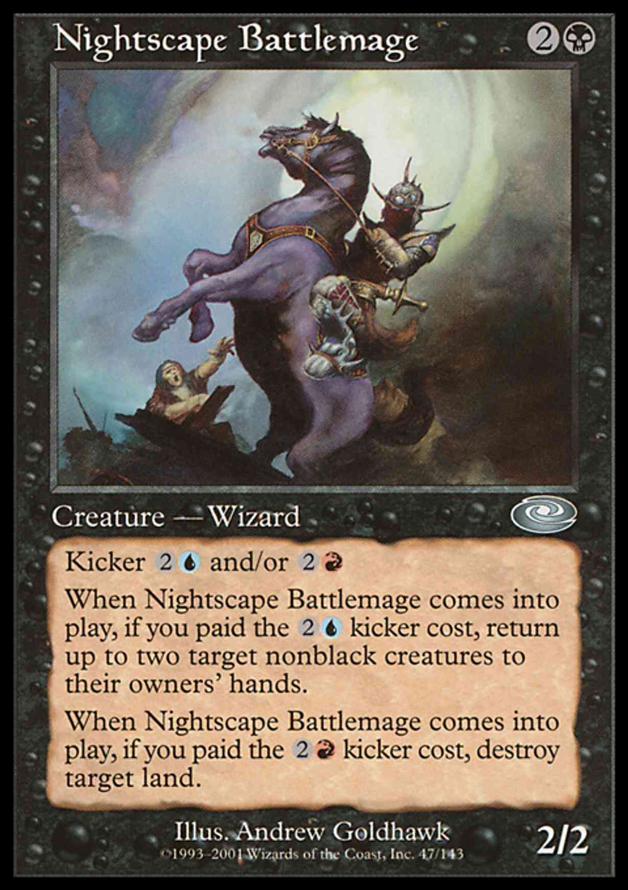 Nightscape Battlemage magic card front