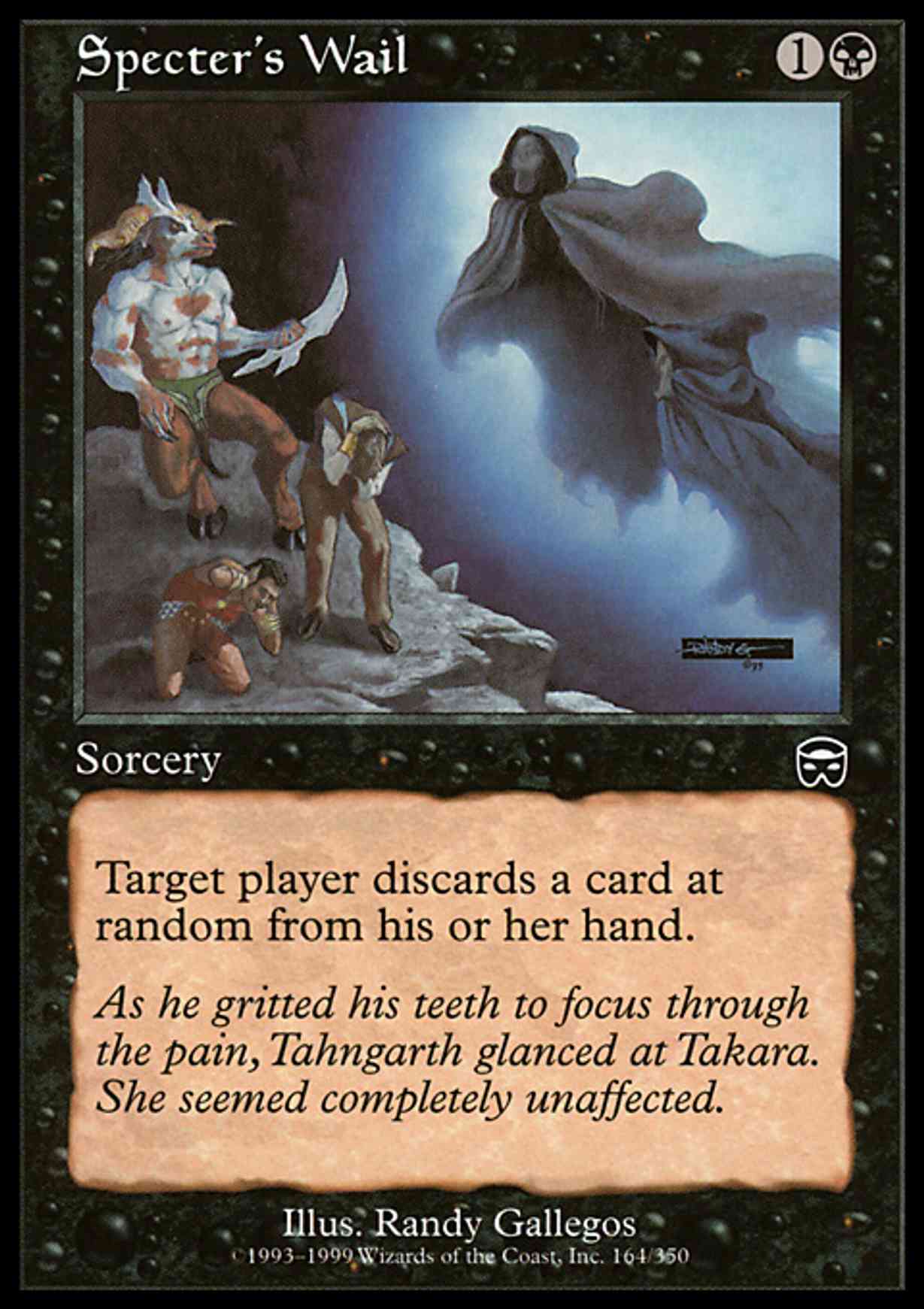 Specter's Wail magic card front