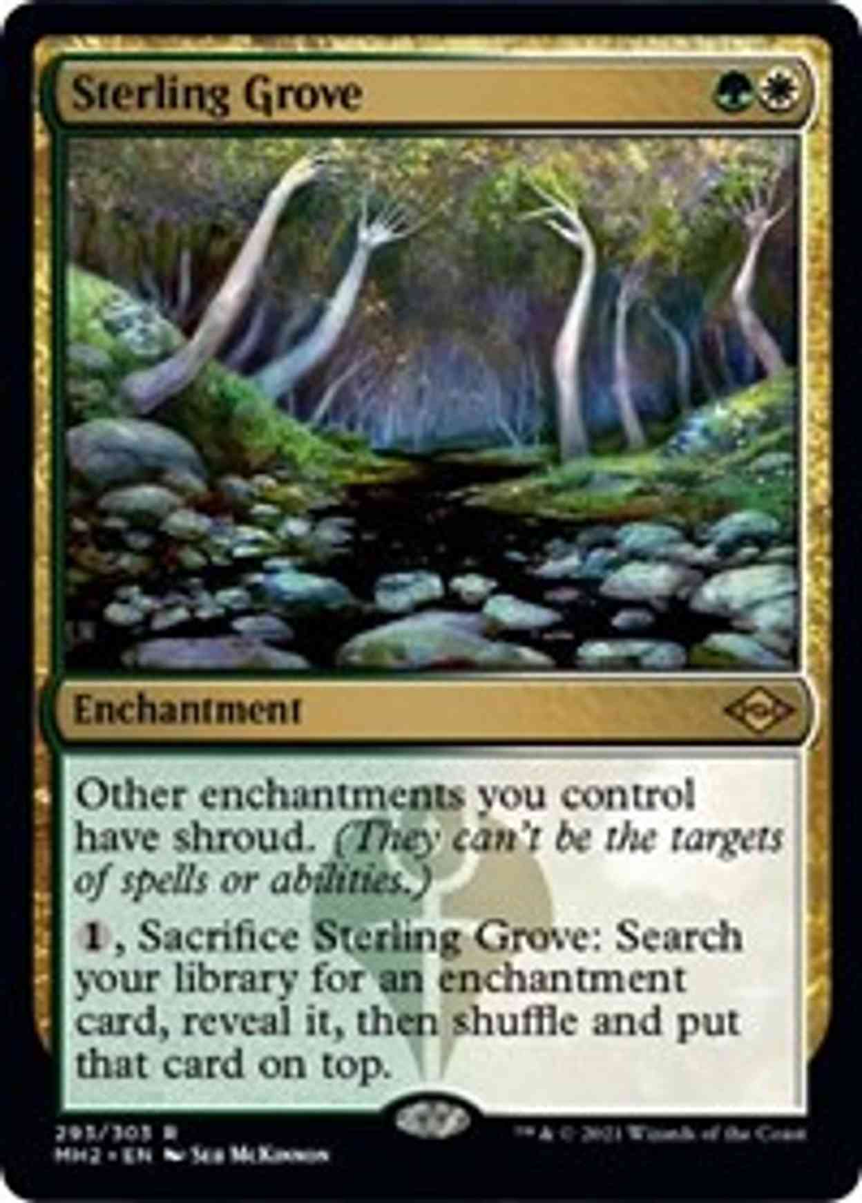 Sterling Grove (Foil Etched) magic card front