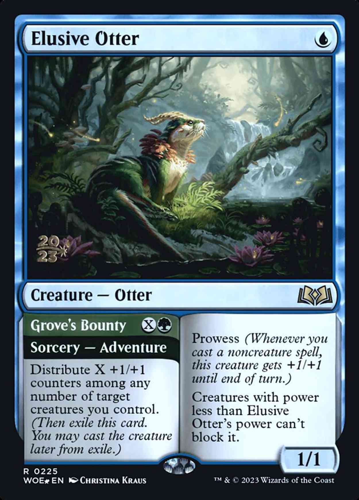 Elusive Otter magic card front