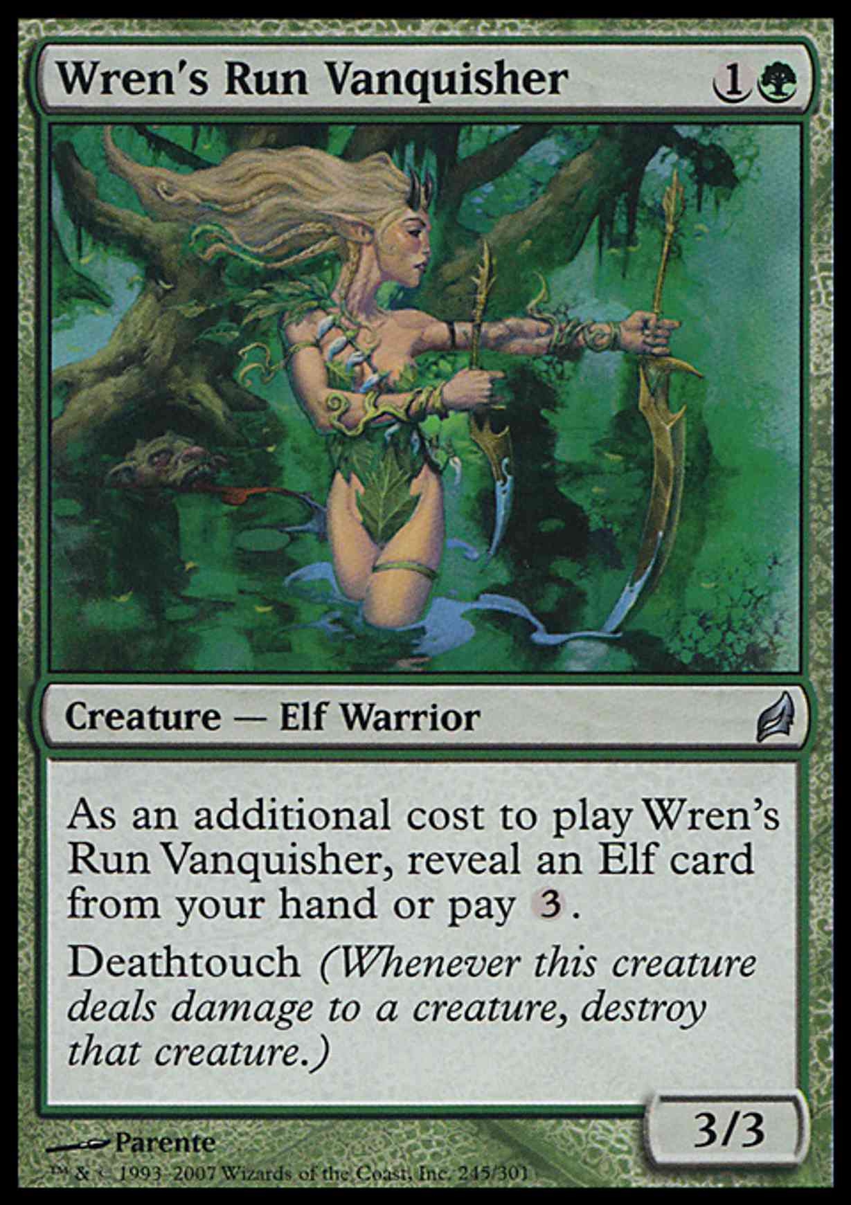 Wren's Run Vanquisher magic card front