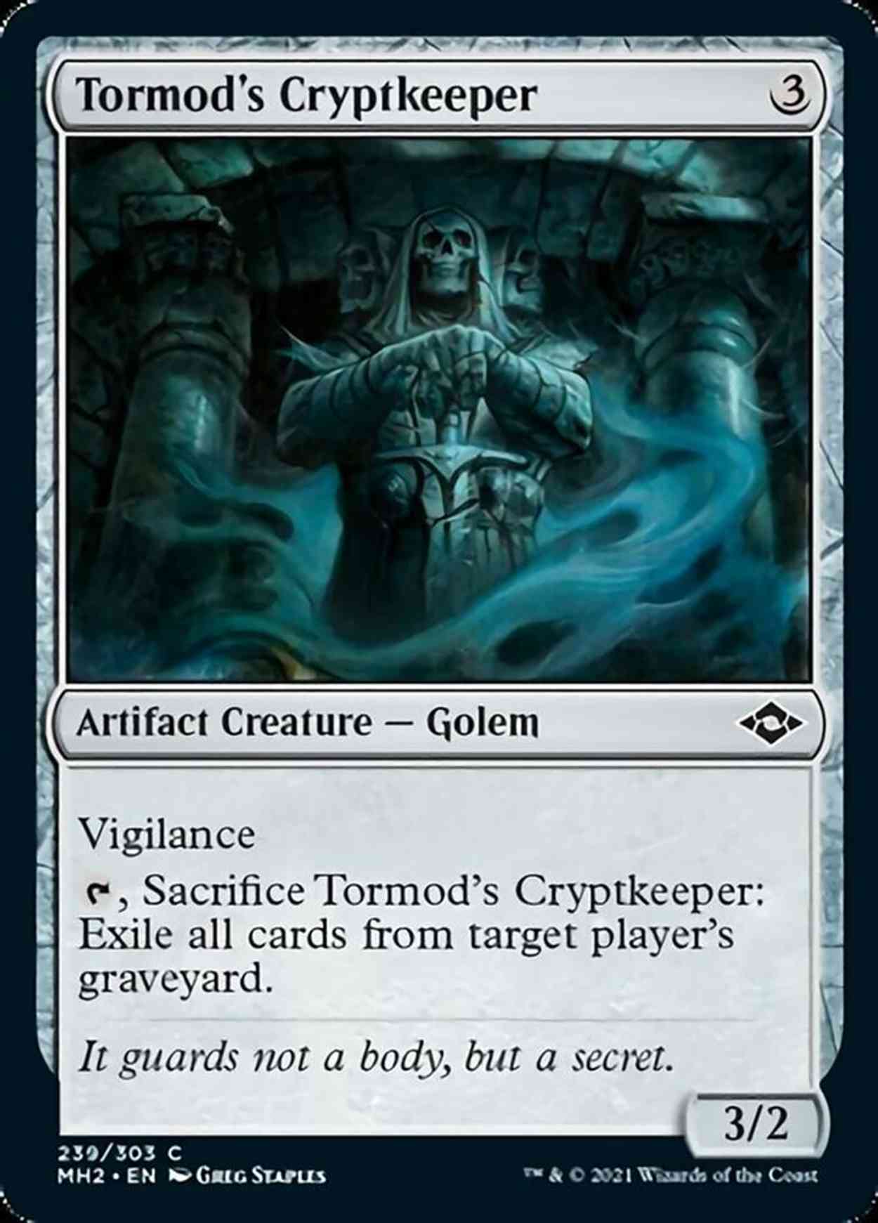 Tormod's Cryptkeeper magic card front