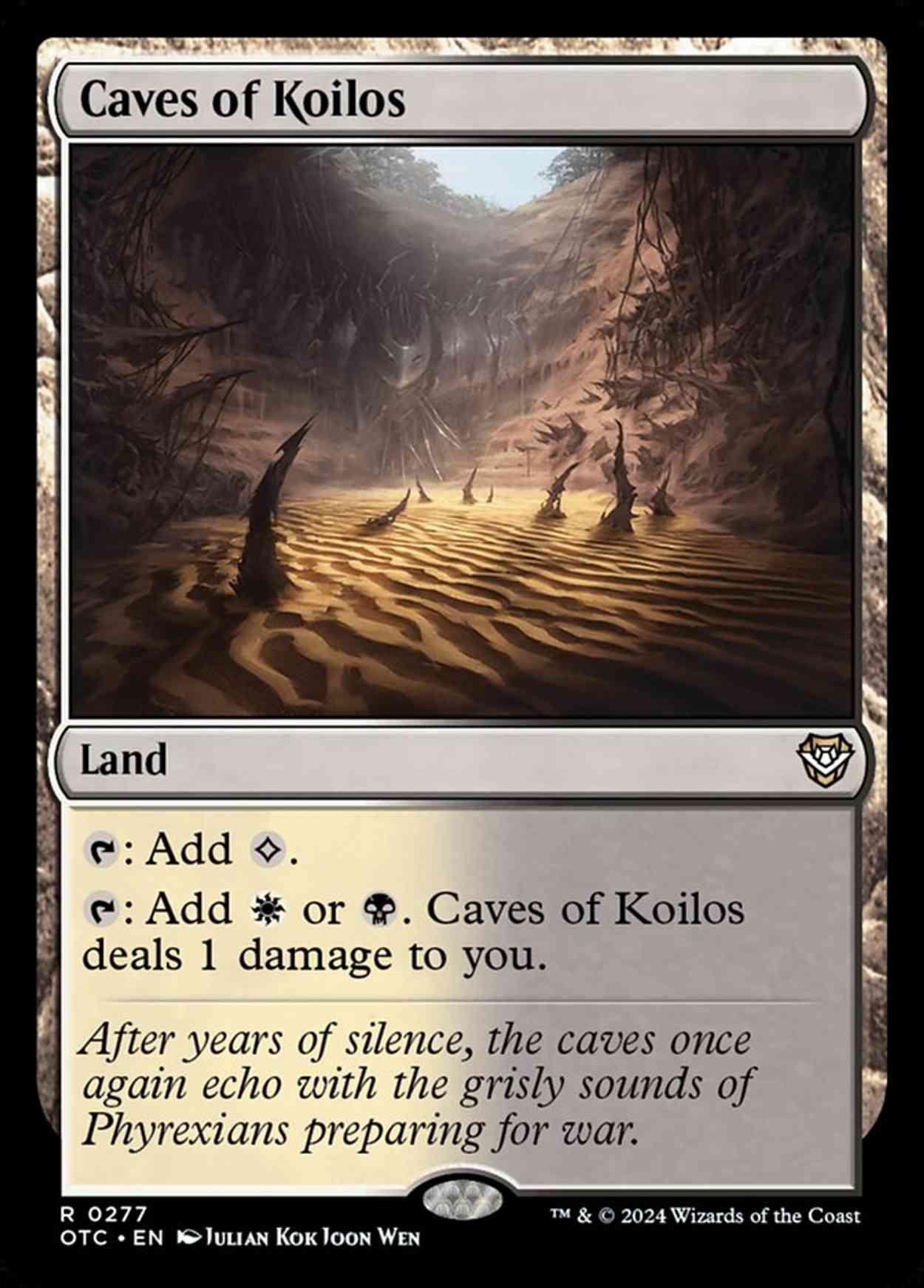 Caves of Koilos magic card front