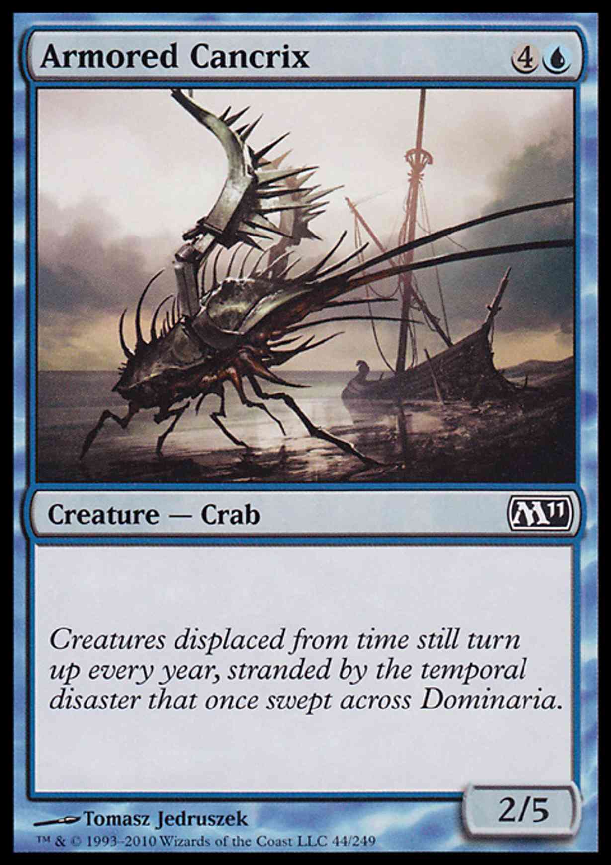 Armored Cancrix magic card front