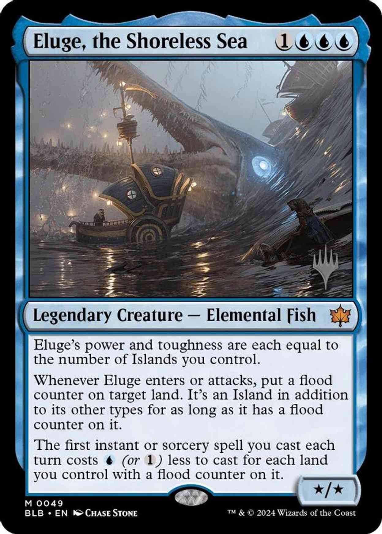 Eluge, the Shoreless Sea magic card front