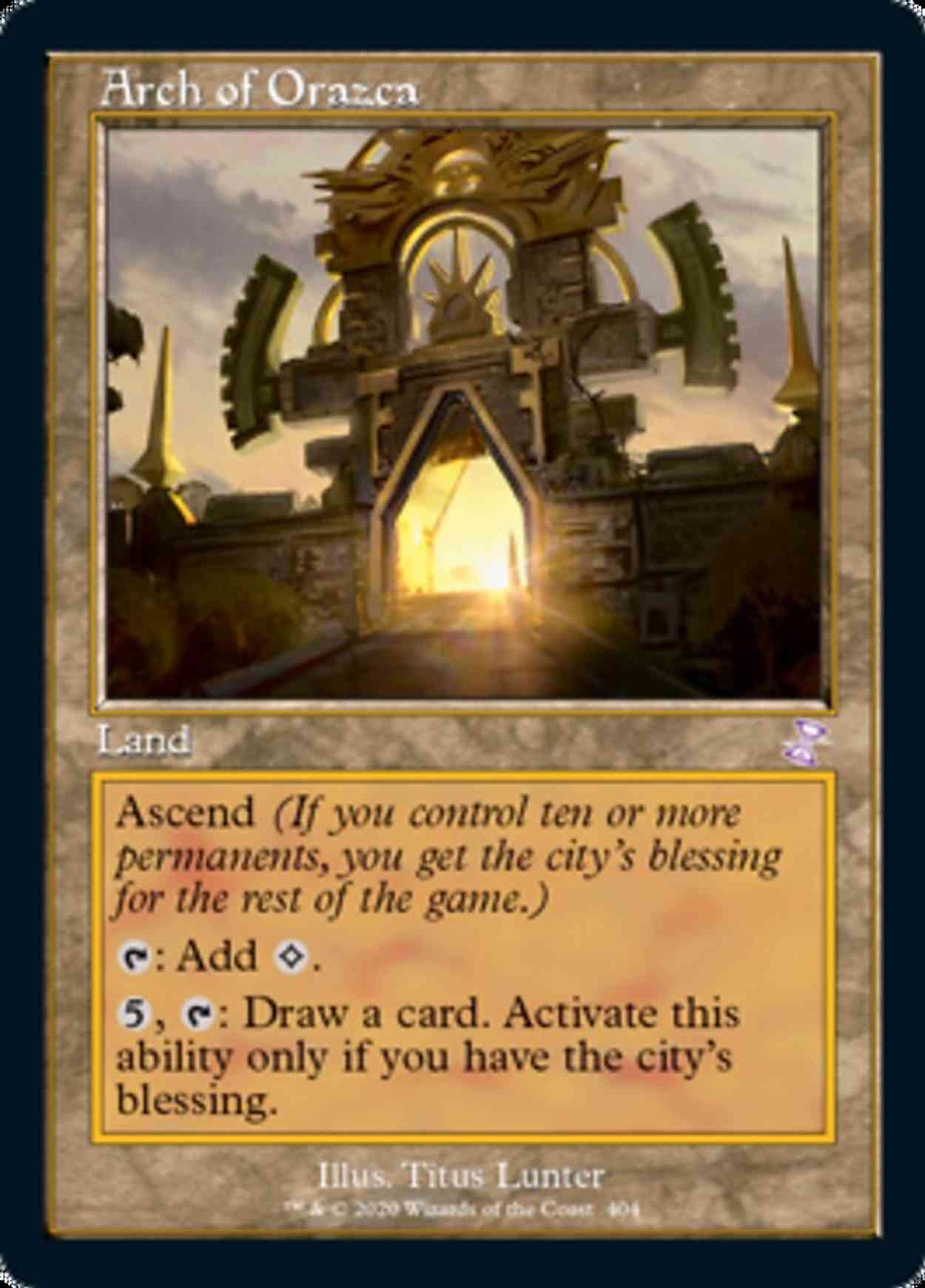 Arch of Orazca magic card front
