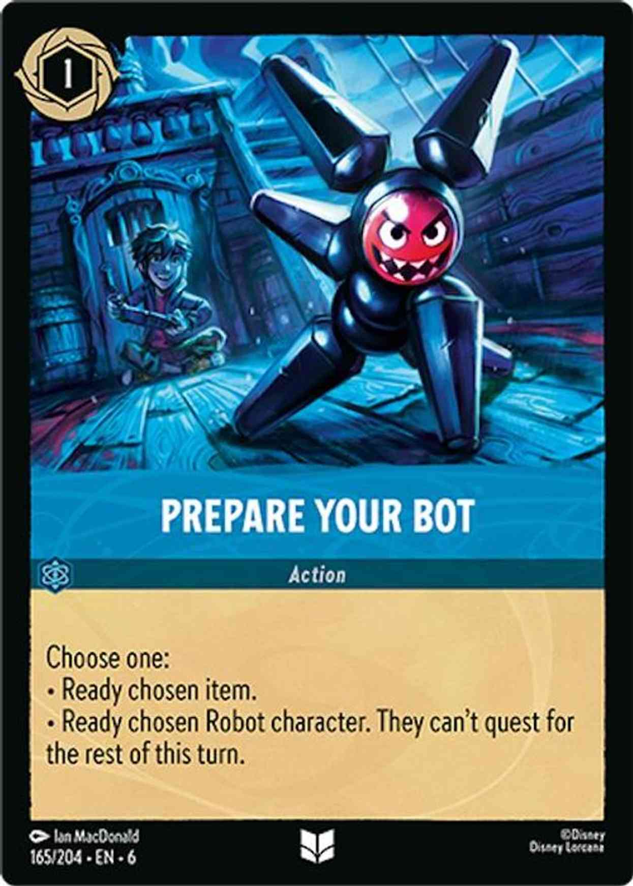 Prepare Your Bot magic card front