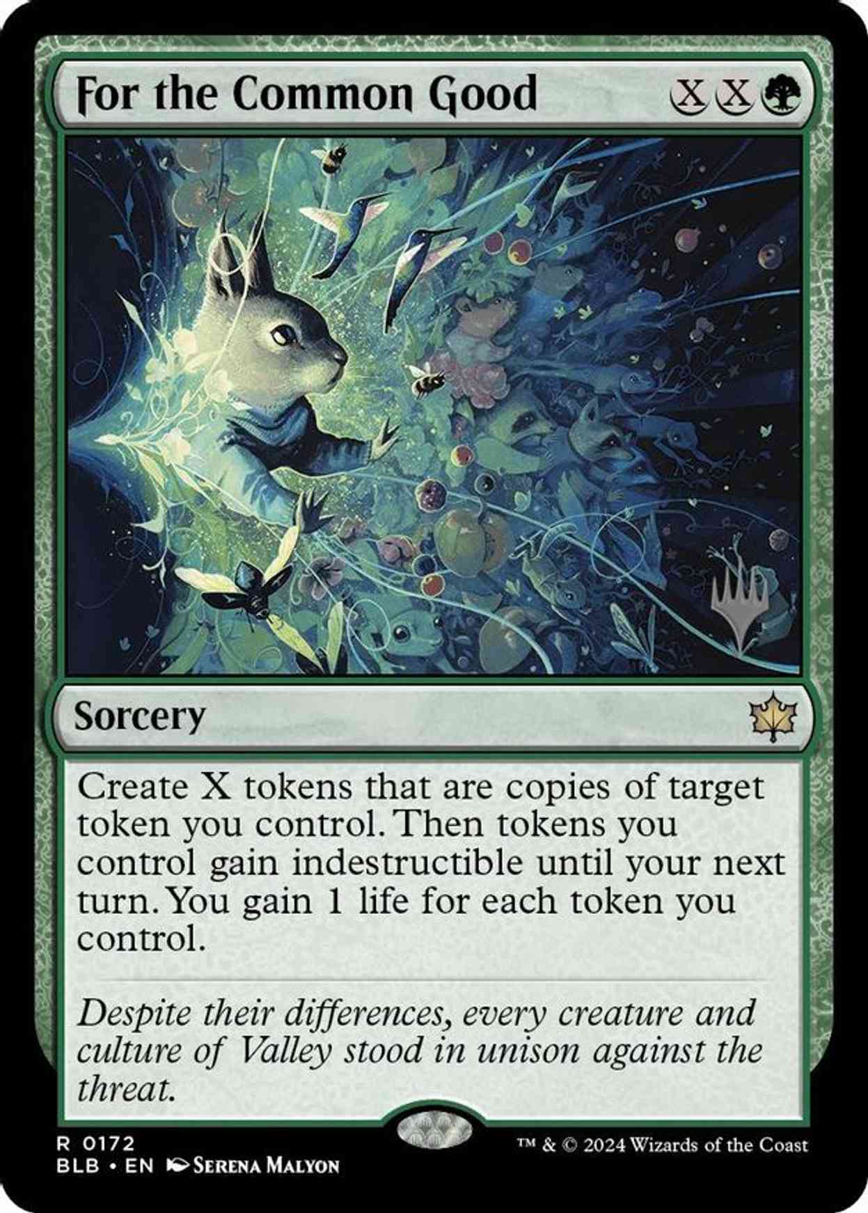 For the Common Good magic card front