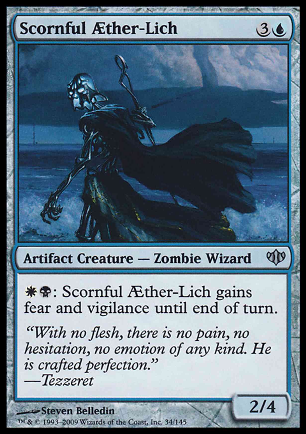 Scornful AEther-Lich magic card front