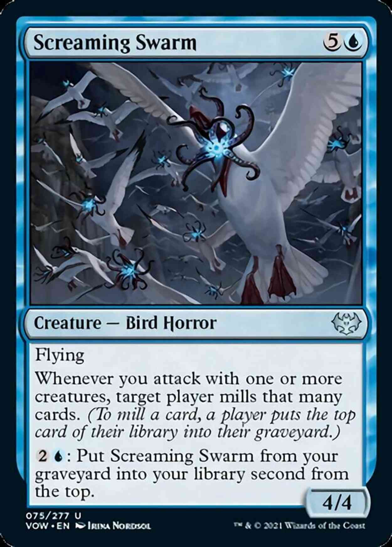 Screaming Swarm magic card front