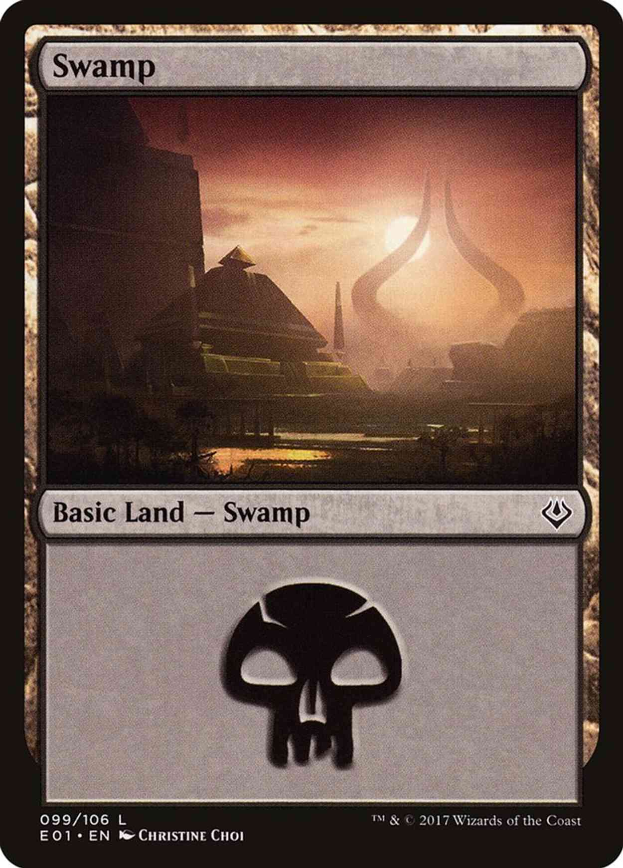 Swamp (99) magic card front