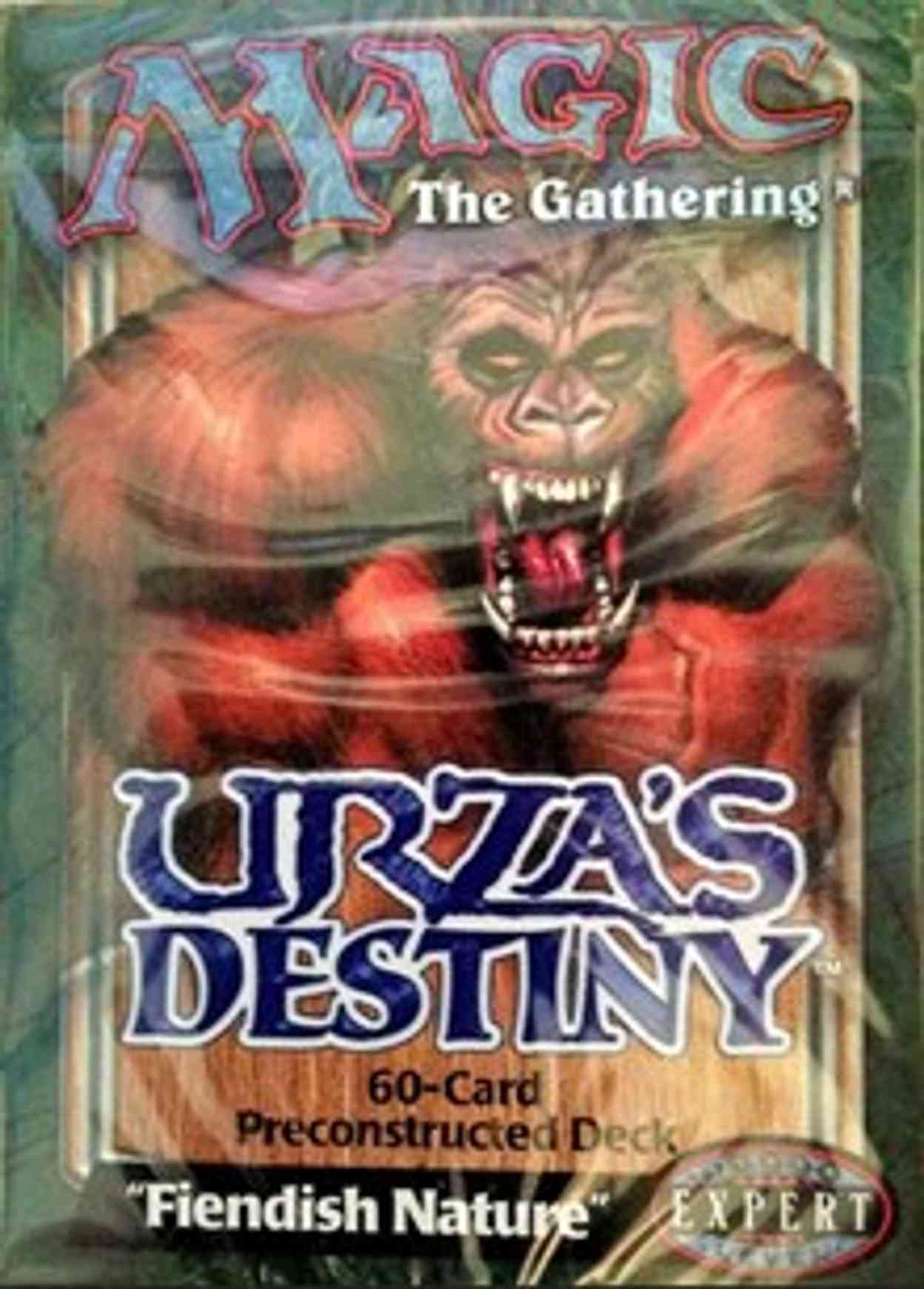 Urza's Destiny Theme Deck - Fiendish Nature magic card front