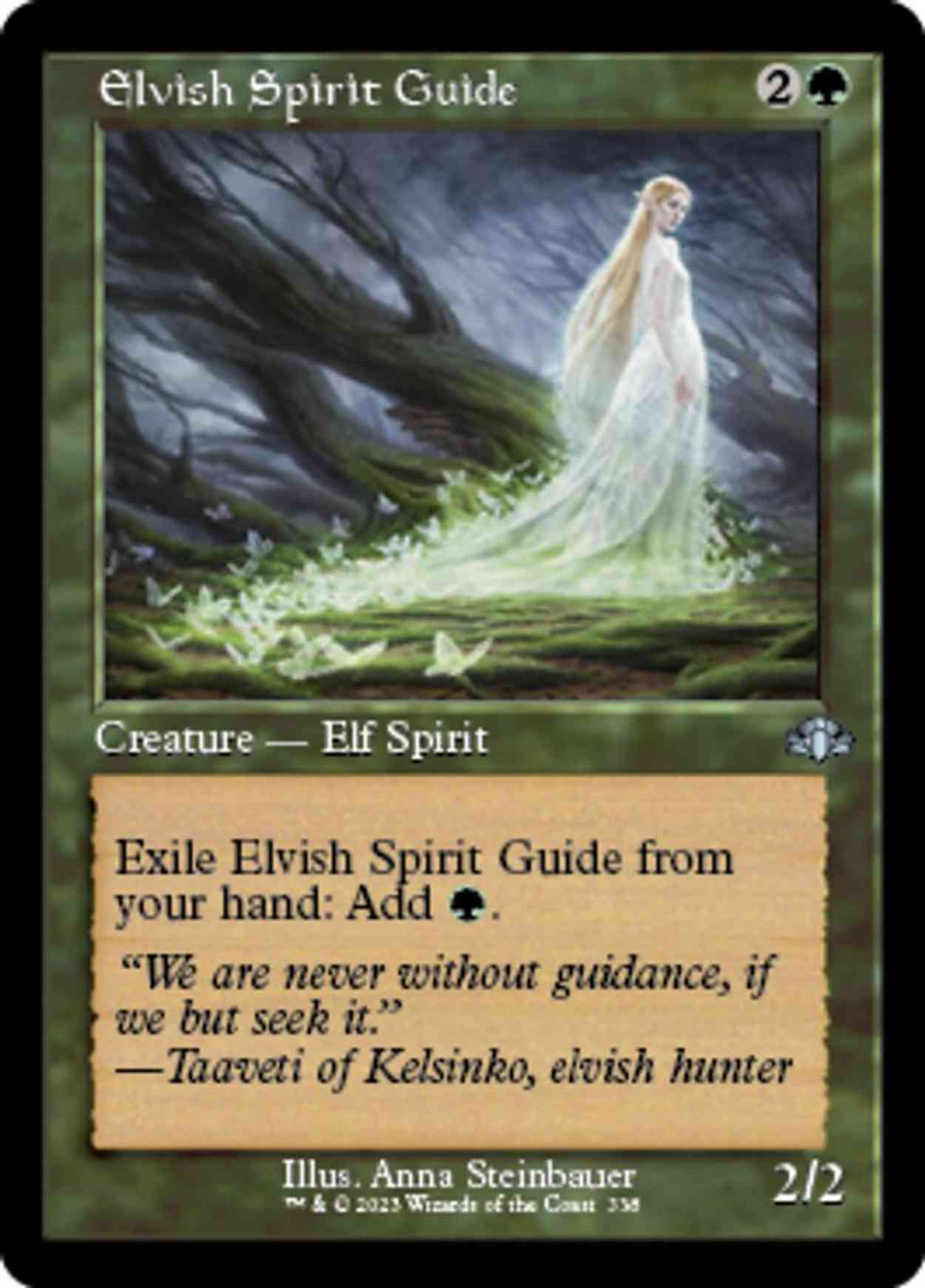 Elvish Spirit Guide (Retro Frame) magic card front