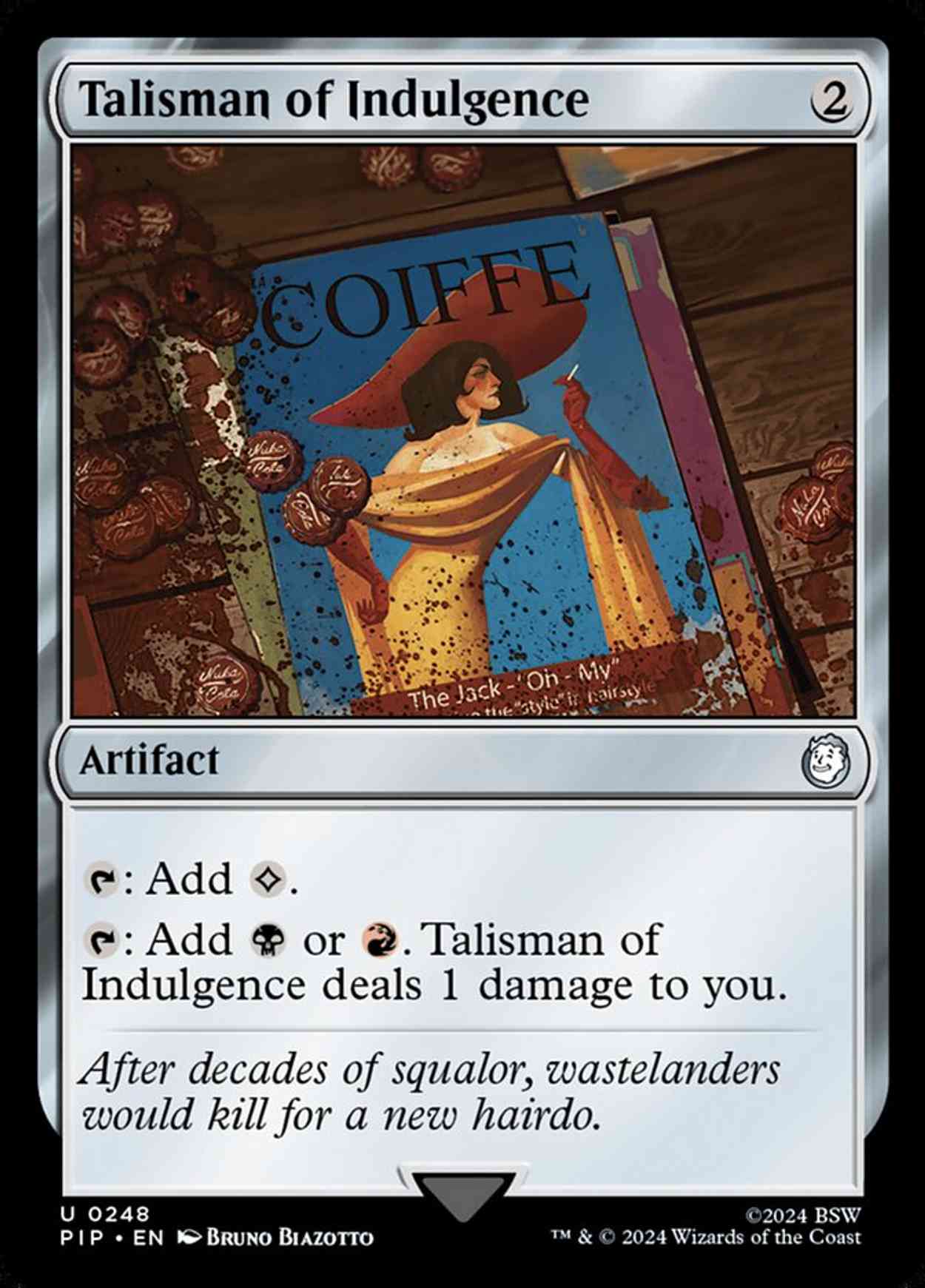 Talisman of Indulgence magic card front