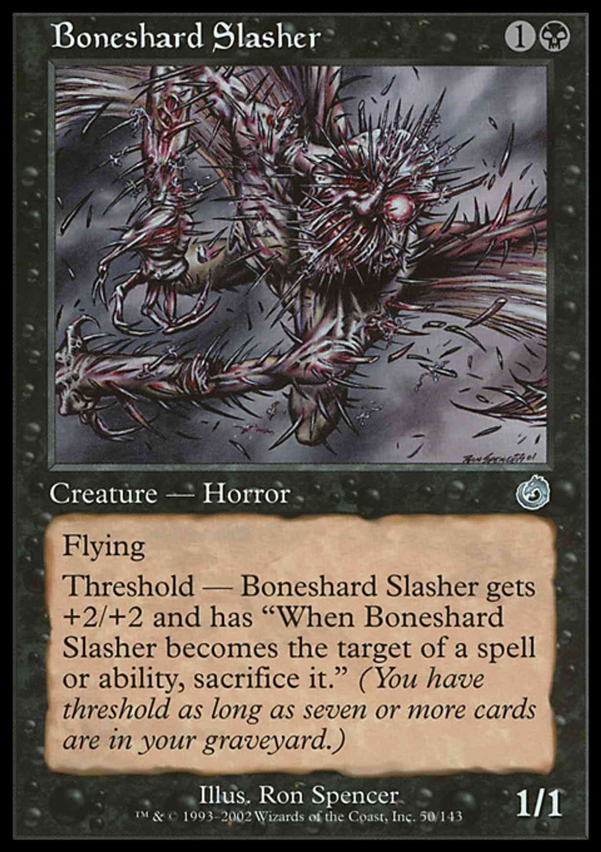 Boneshard Slasher magic card front