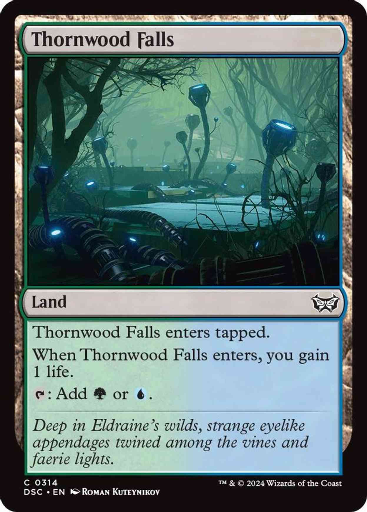 Thornwood Falls magic card front