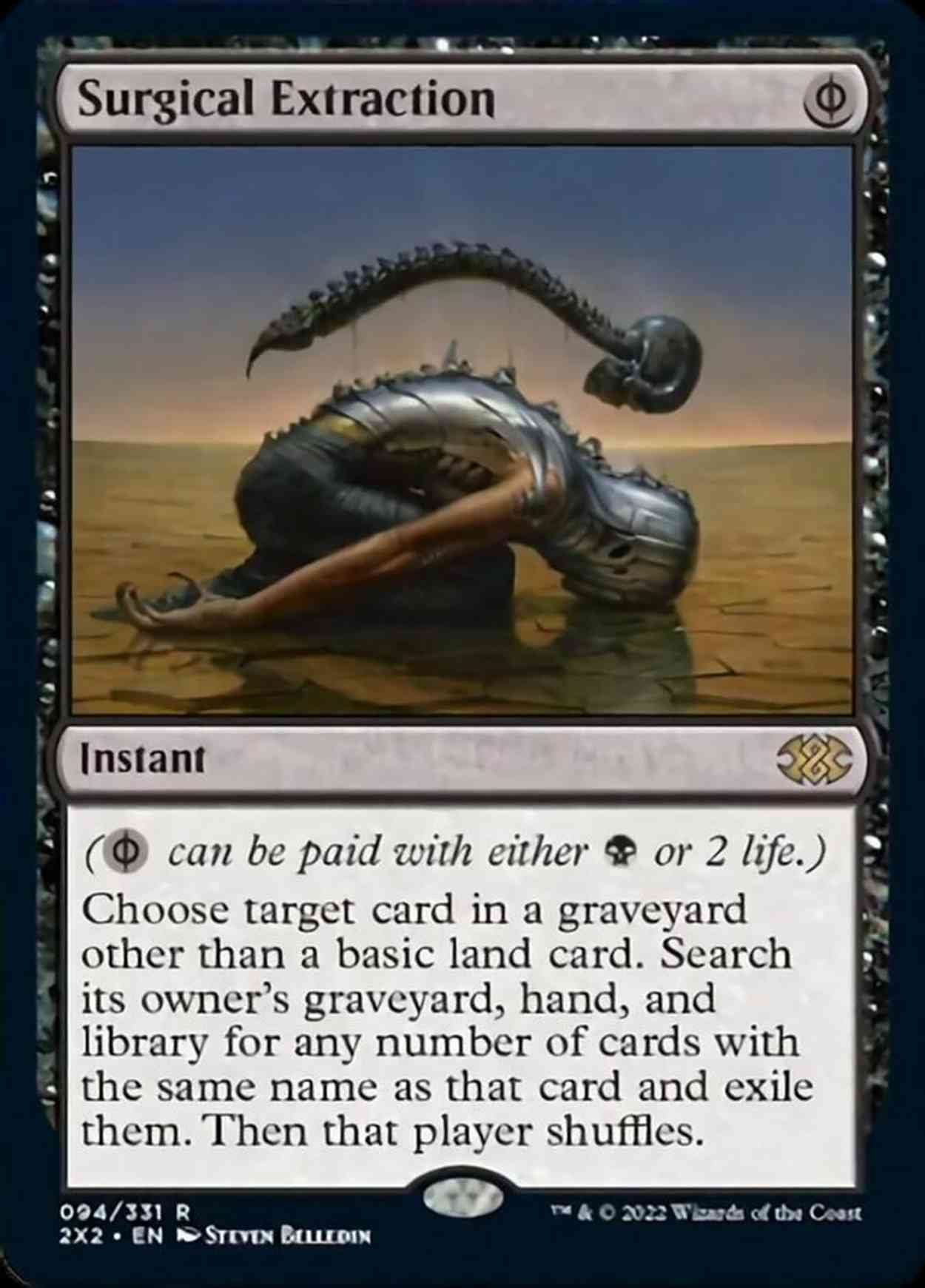 Surgical Extraction magic card front