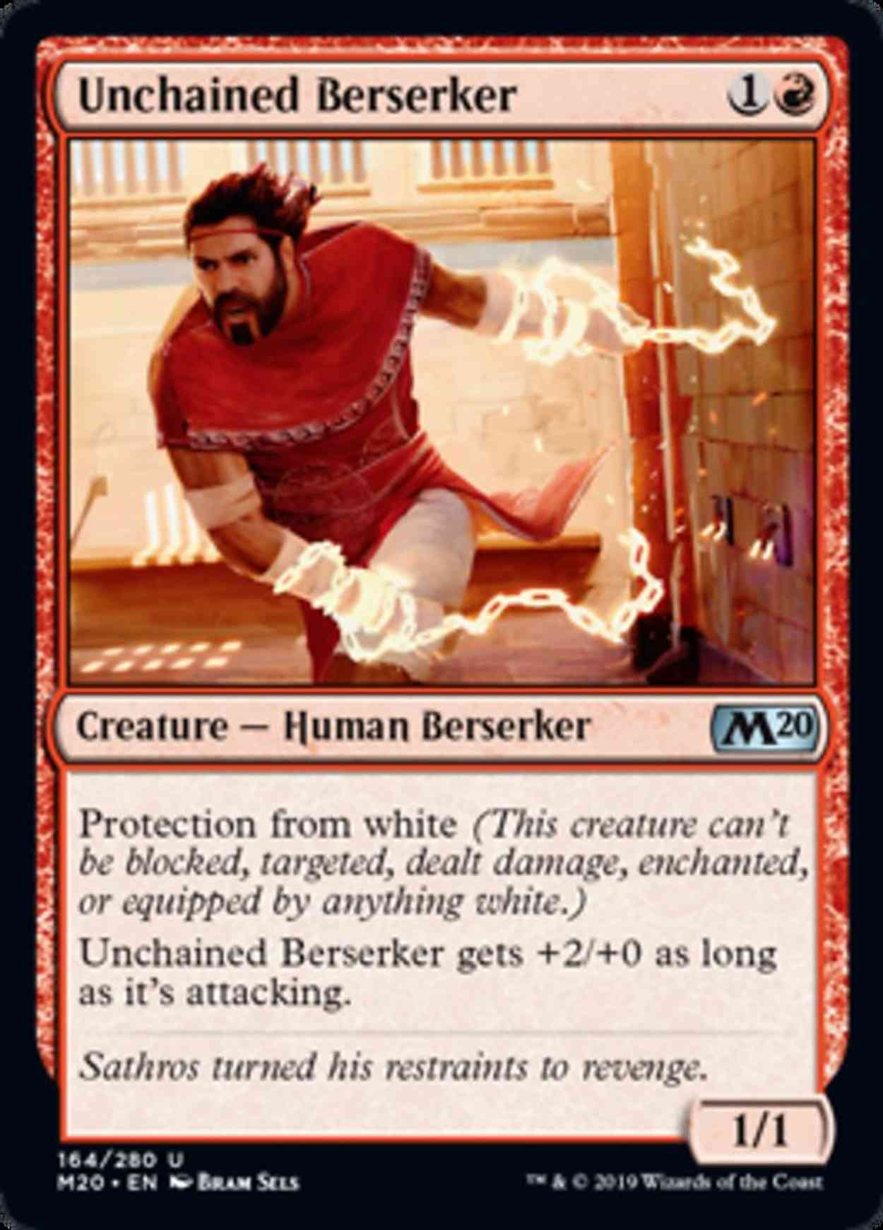 Unchained Berserker magic card front