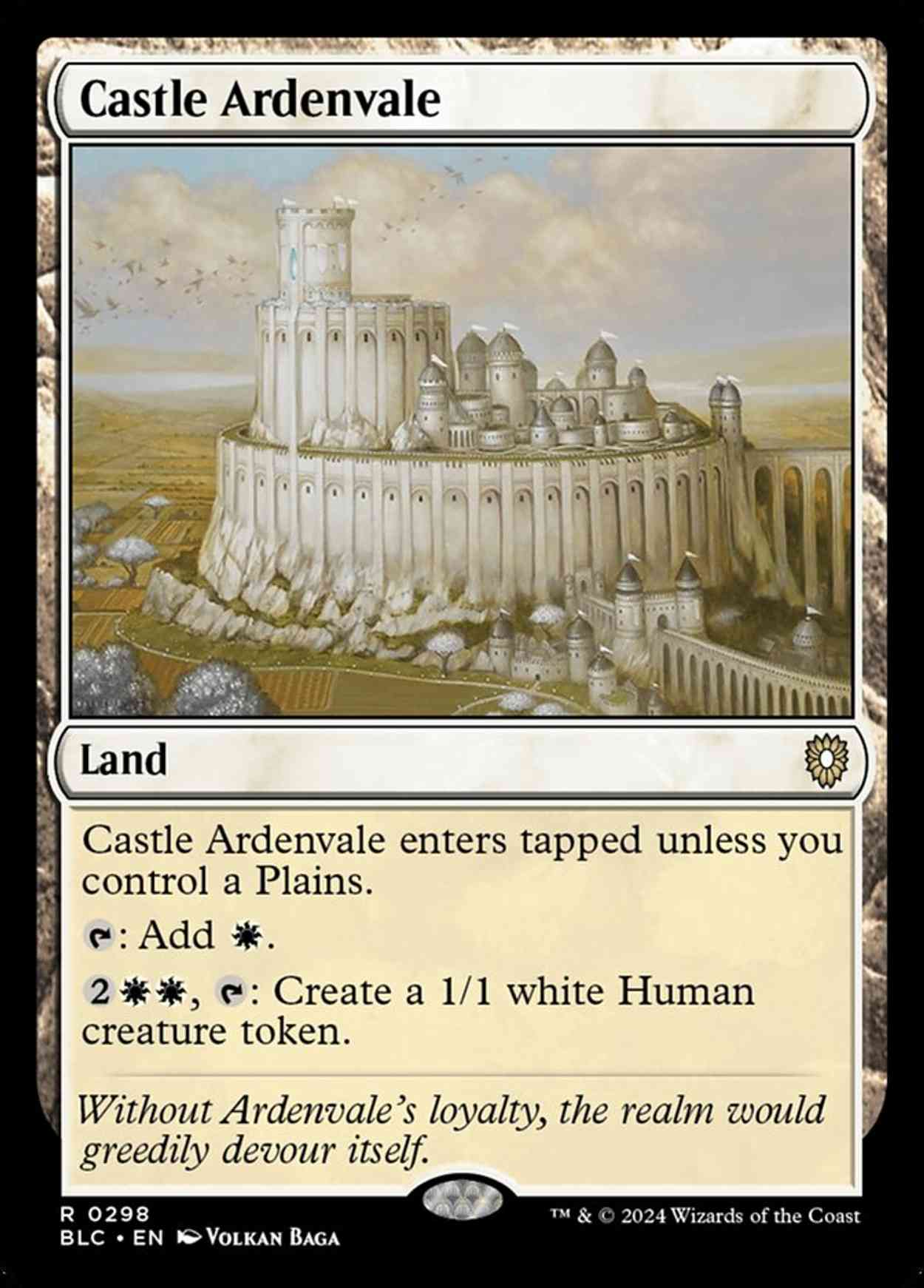 Castle Ardenvale magic card front