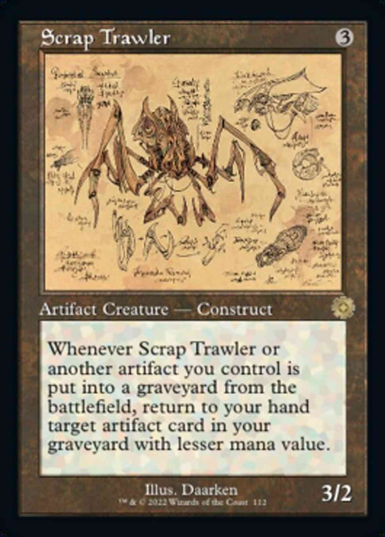 Scrap Trawler (Schematic) magic card front