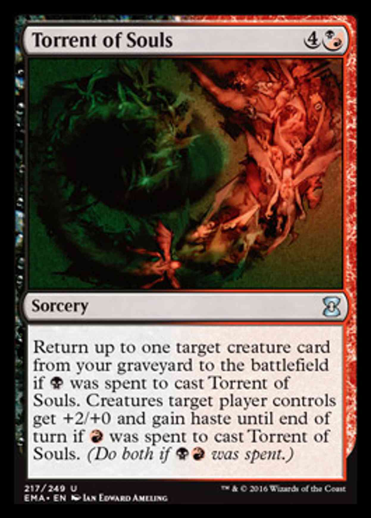 Torrent of Souls magic card front
