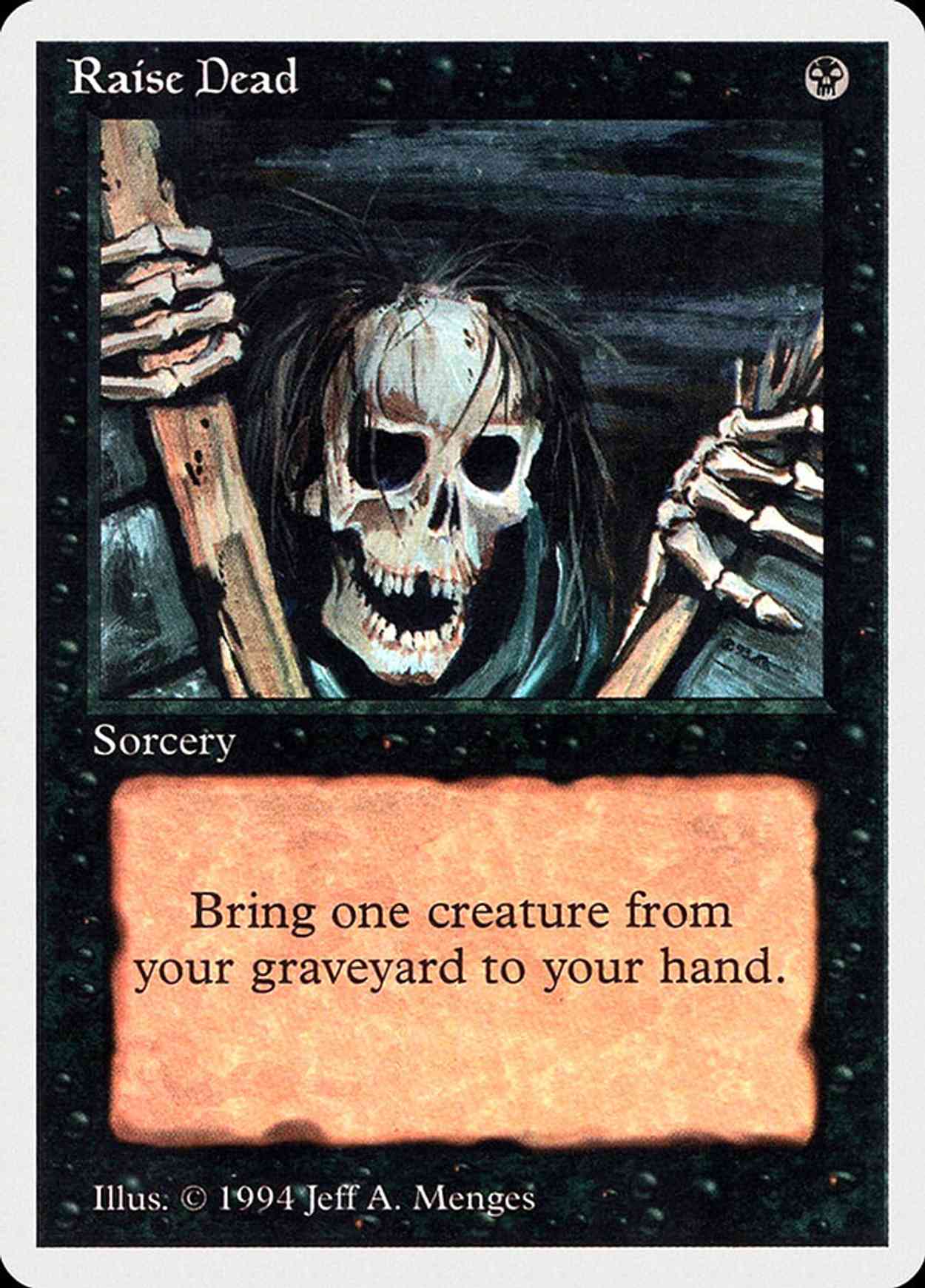 Raise Dead magic card front