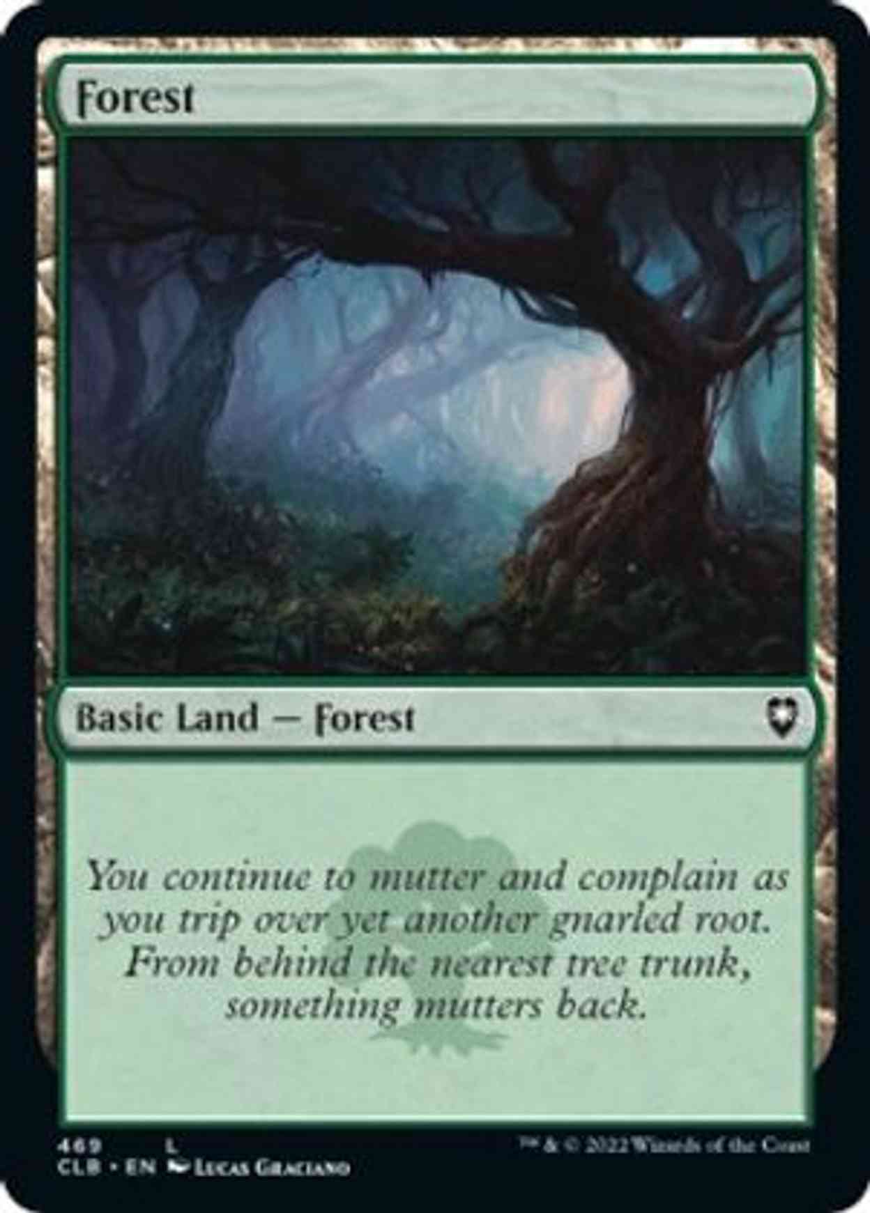 Forest (469) magic card front