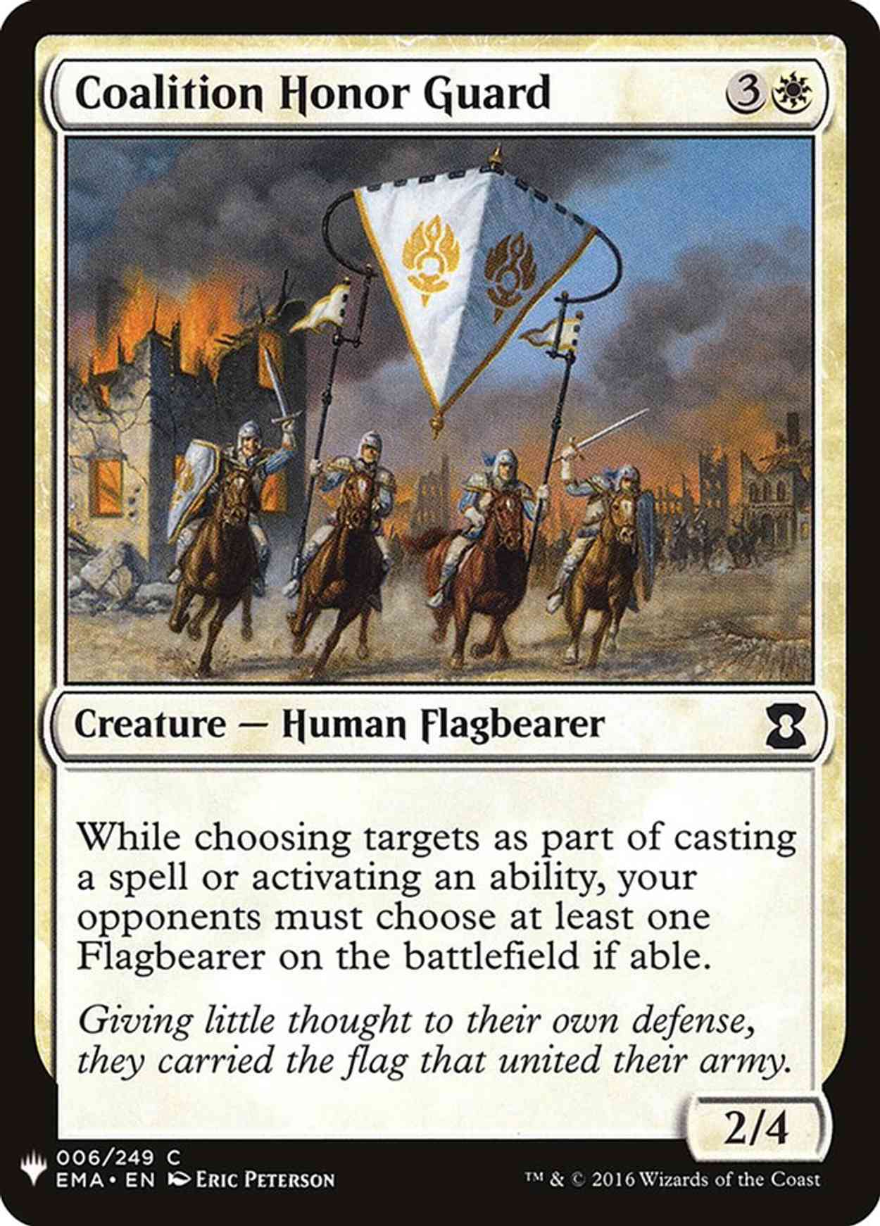 Coalition Honor Guard magic card front
