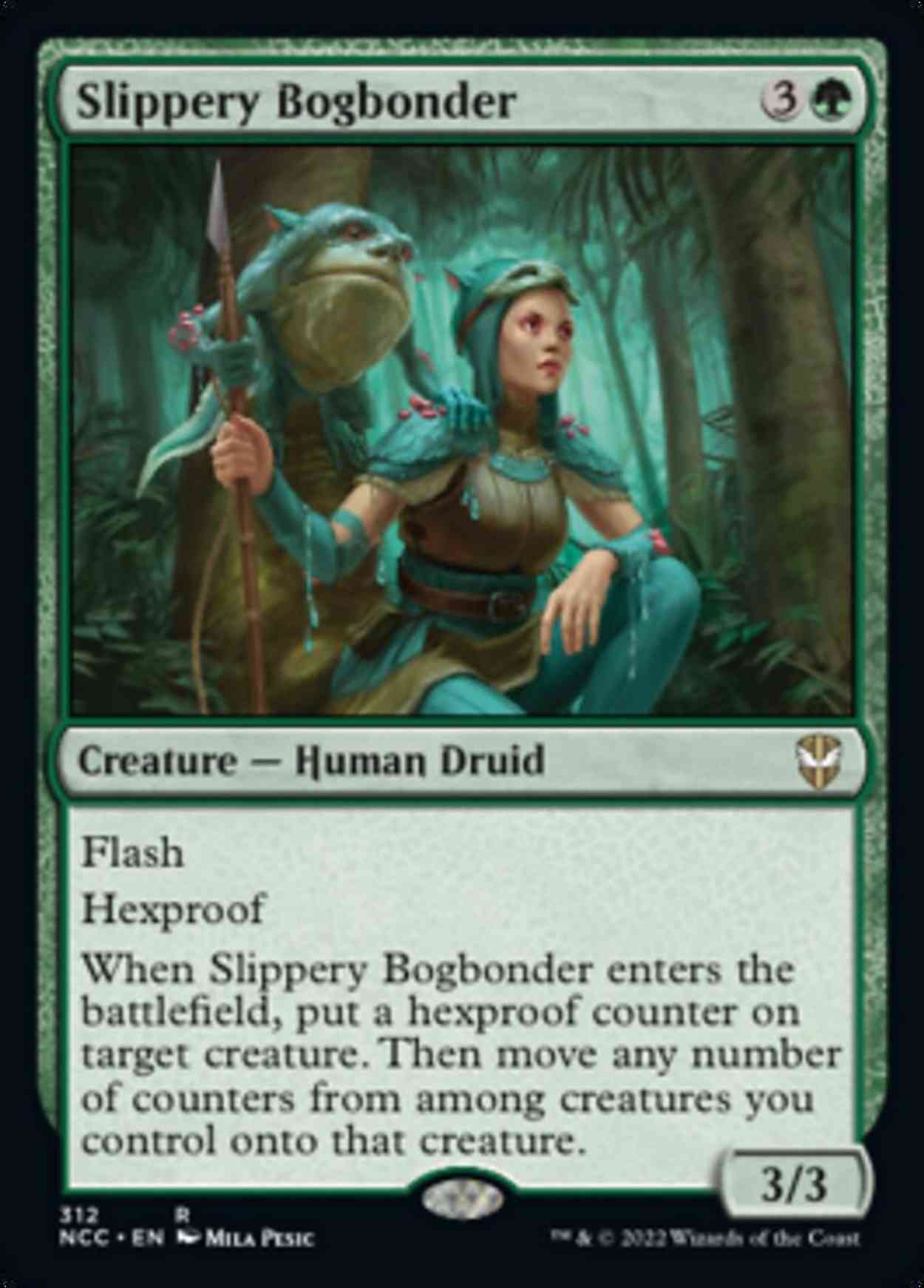 Slippery Bogbonder magic card front