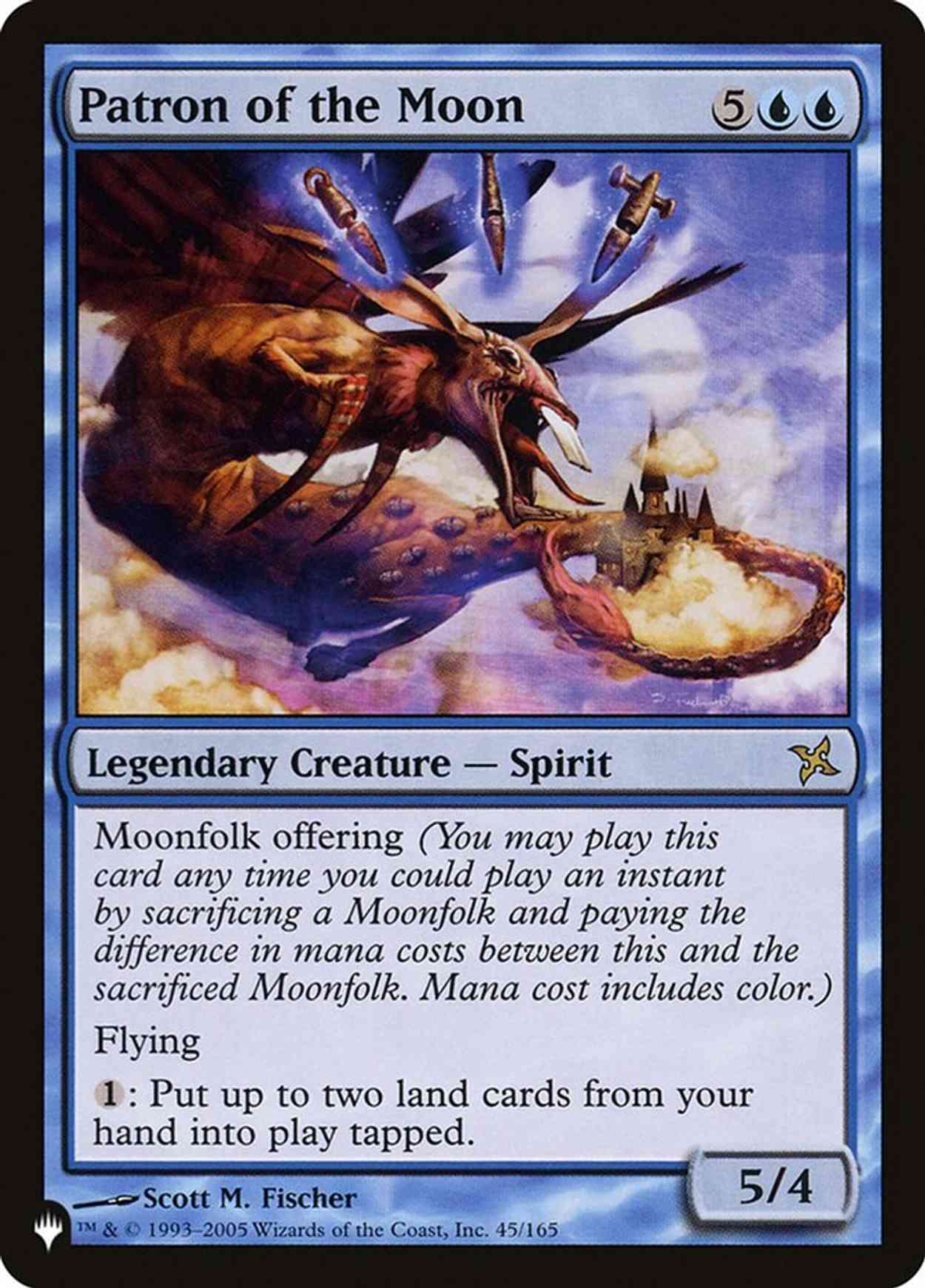 Patron of the Moon magic card front
