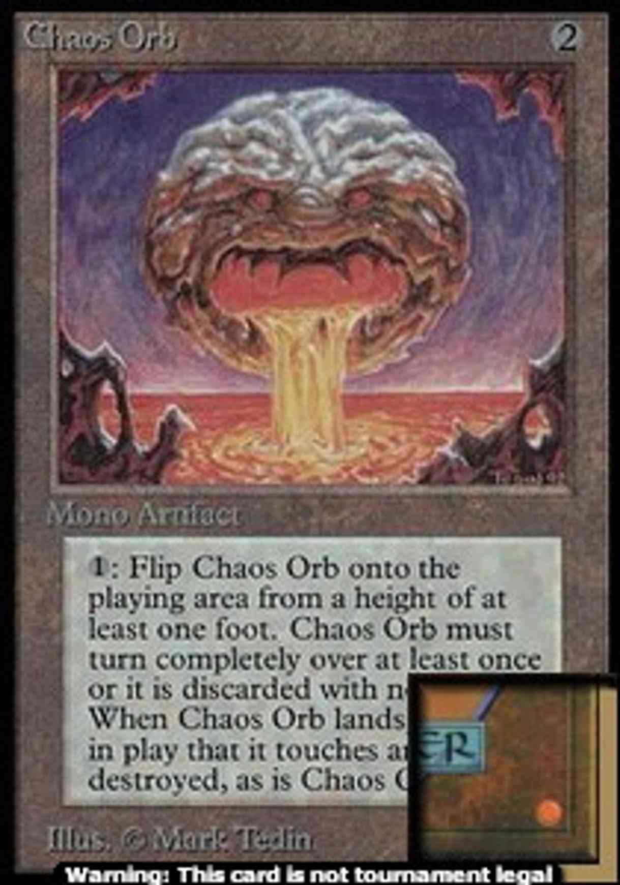 Chaos Orb (CE) magic card front