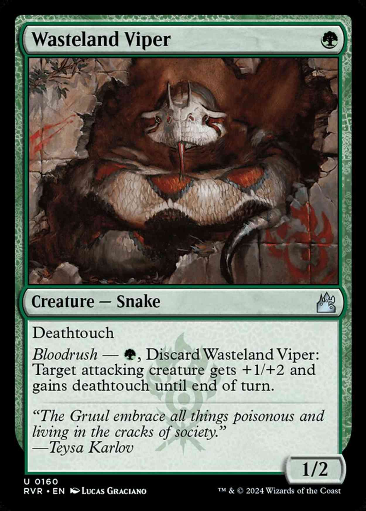 Wasteland Viper magic card front