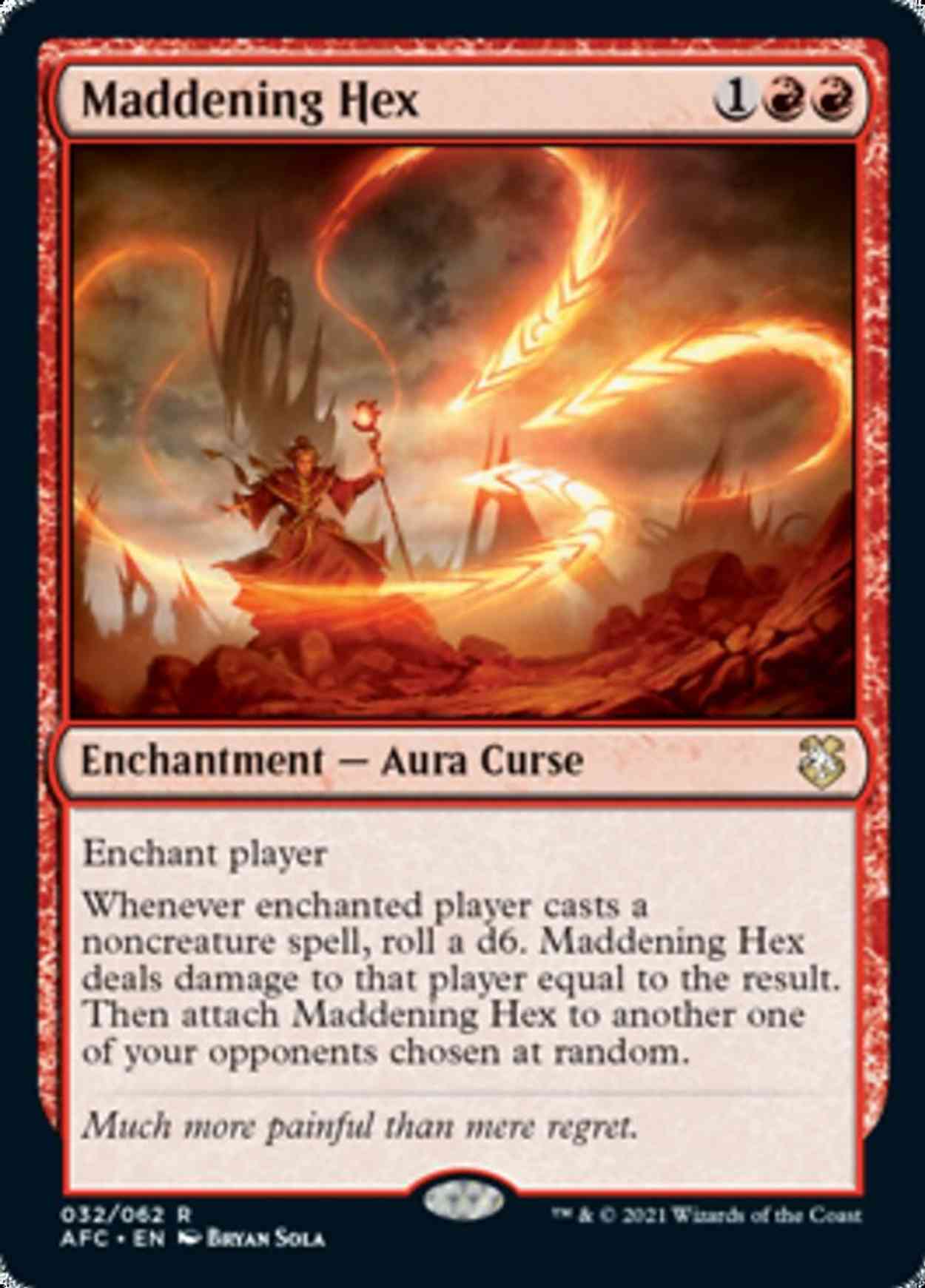 Maddening Hex magic card front