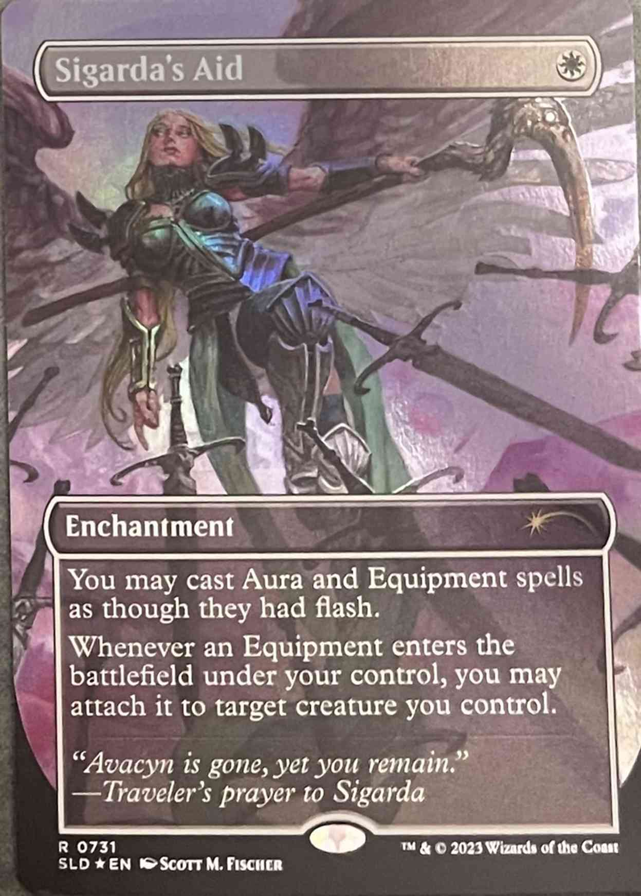 Sigarda's Aid magic card front