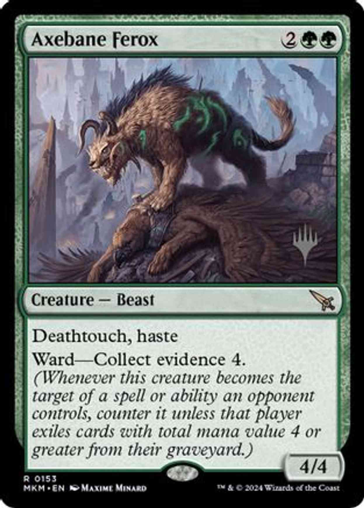 Axebane Ferox magic card front